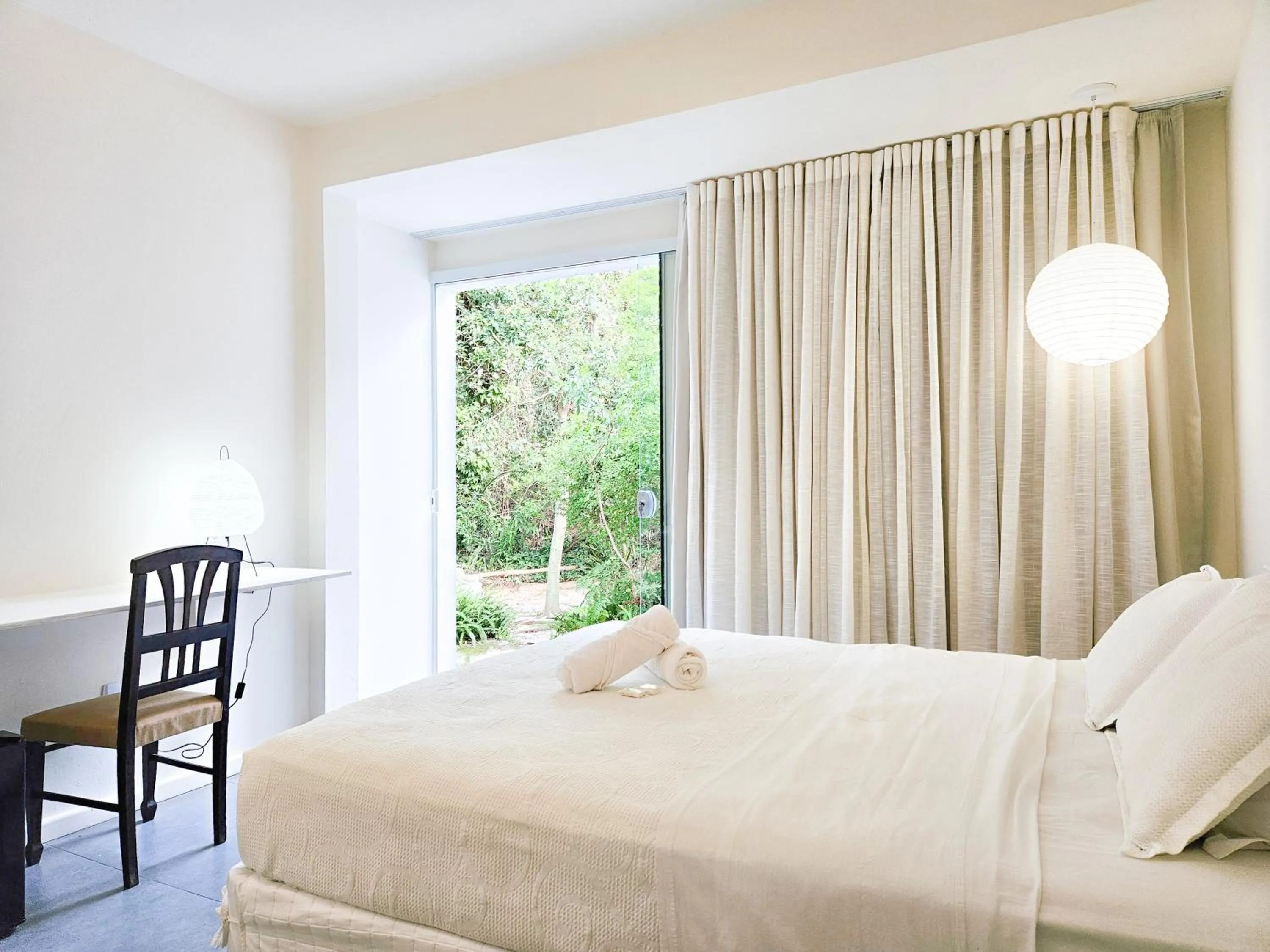 Bed in Pousada Quinta da Margem