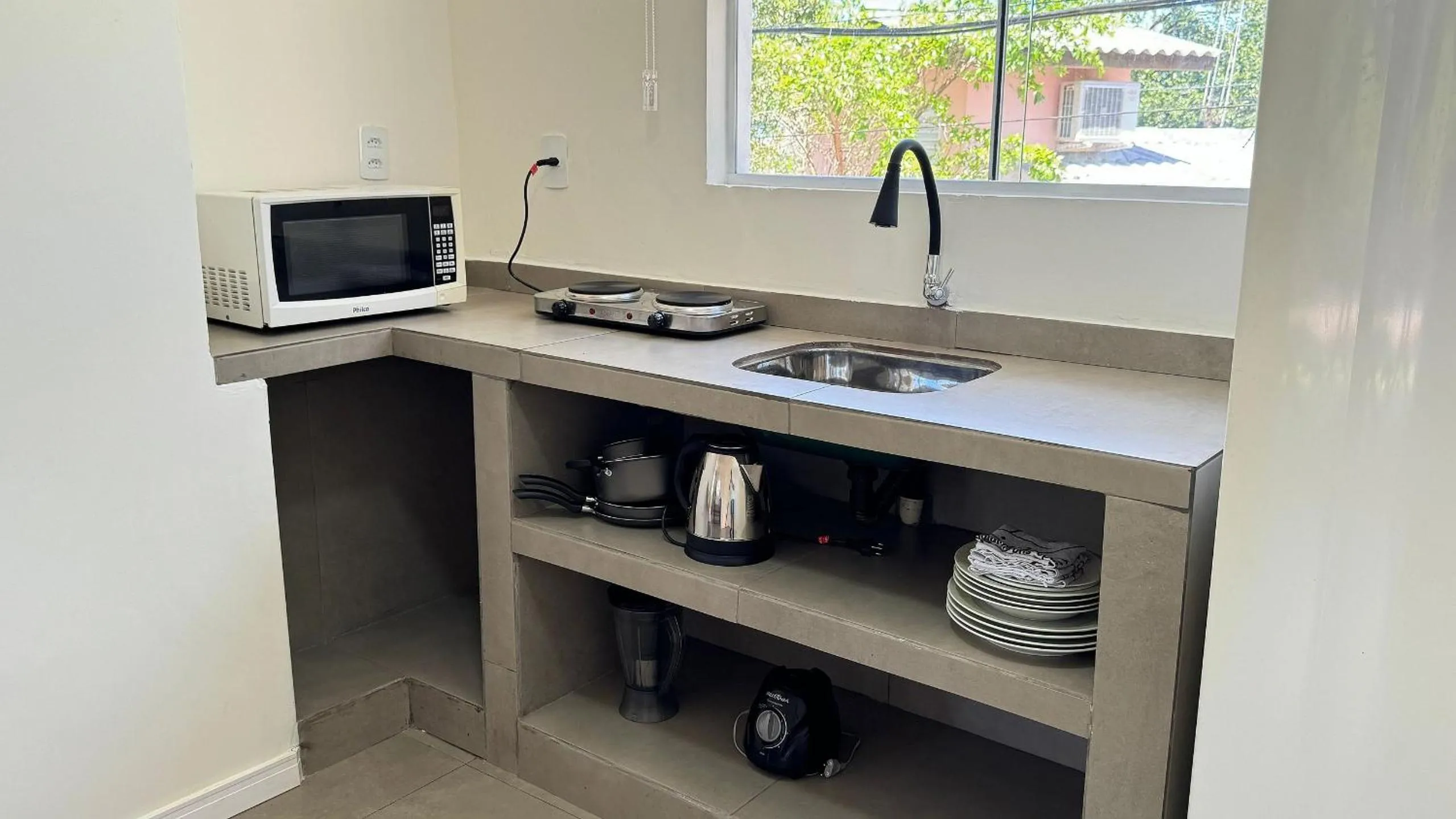 Kitchen or kitchenette in Pousada Quinta da Margem