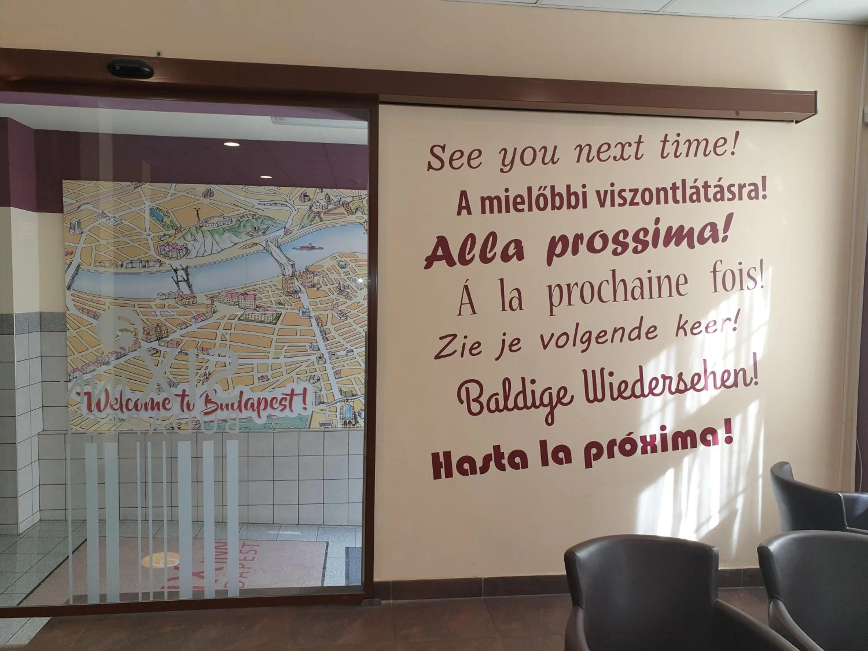 Lobby or reception in Six Inn Hotel Budapest