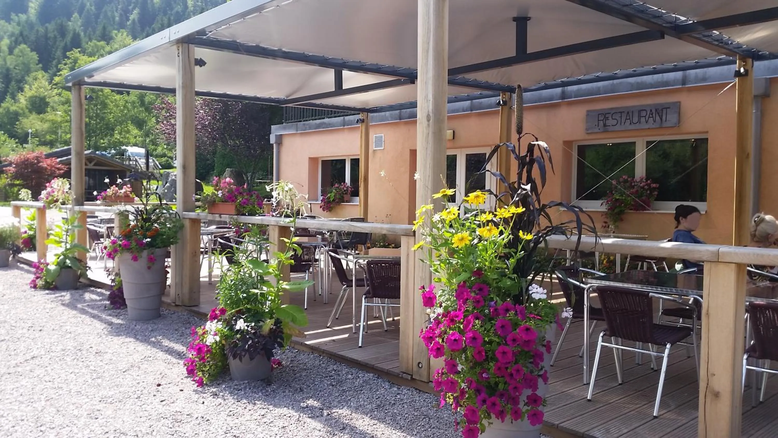 Patio in Domaine du Haut des Bluches