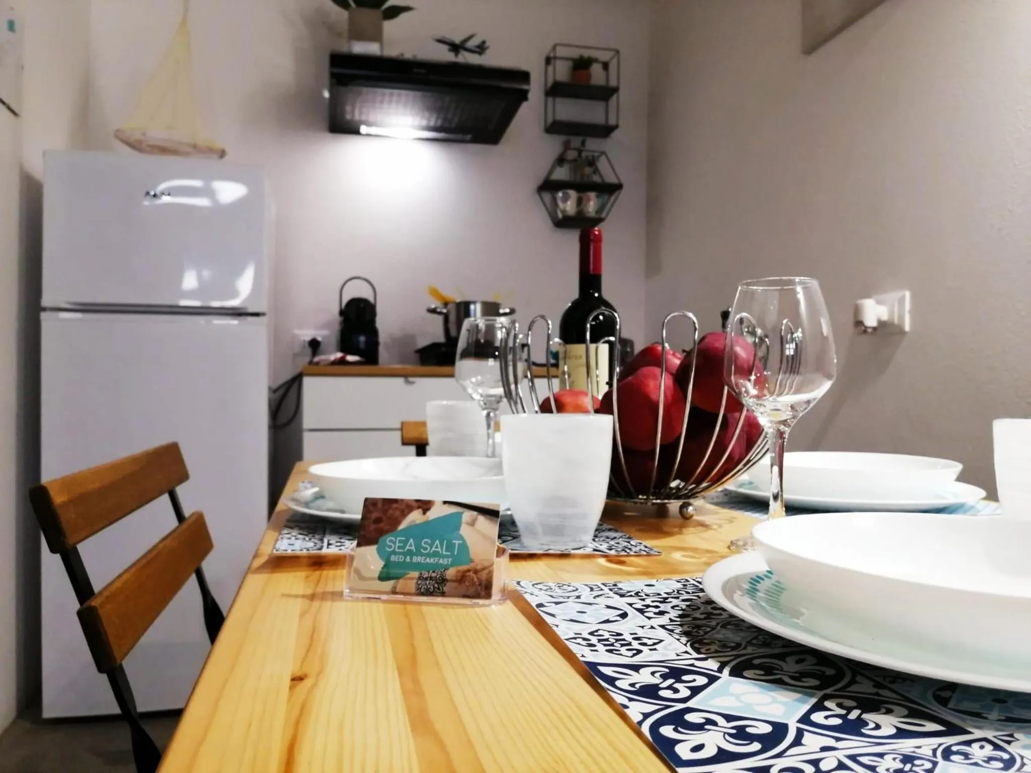 Food close-up in B&B Sea Salt