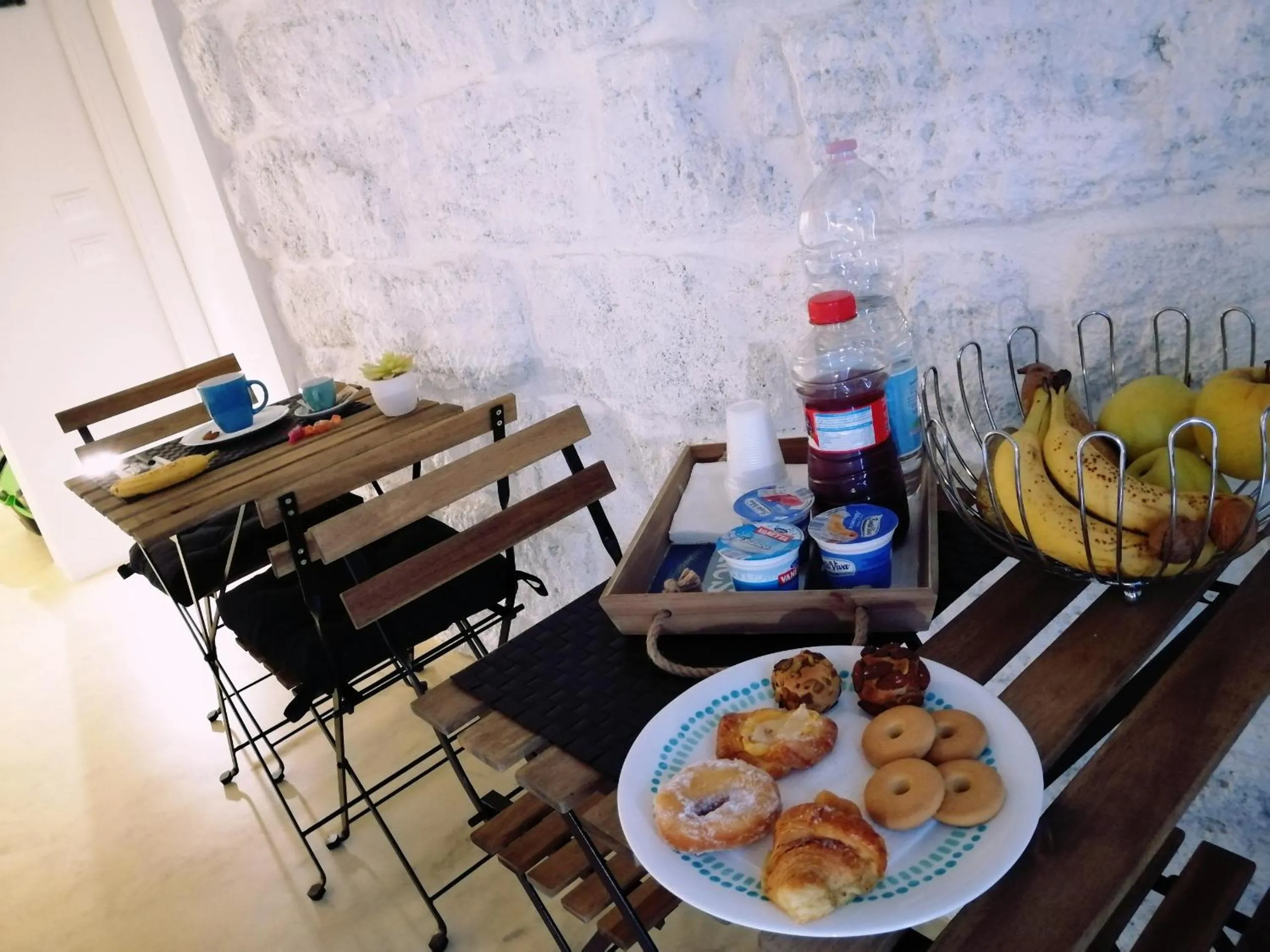 Food and drinks in B&B Sea Salt