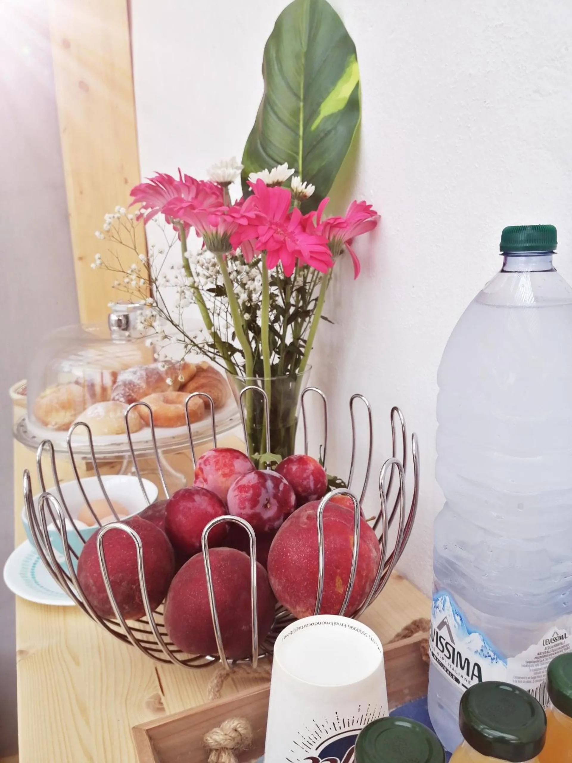 Food and drinks in B&B Sea Salt