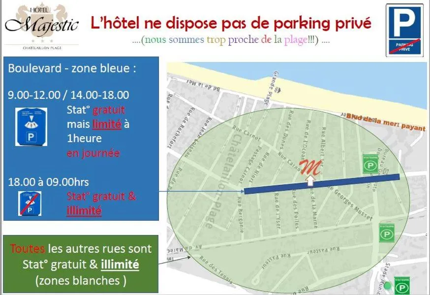 LOGIS Hotel Majestic Chatelaillon Plage - La Rochelle