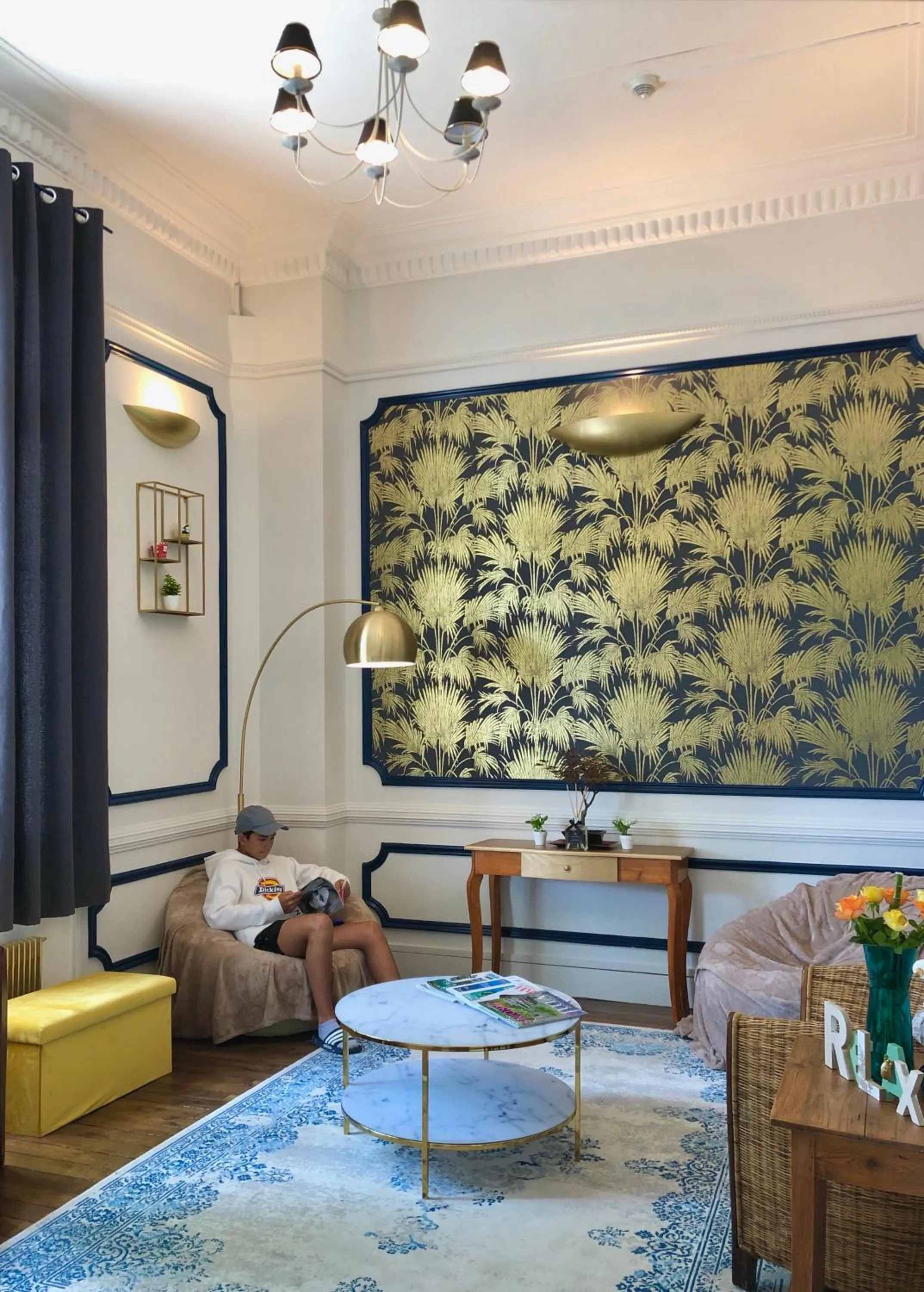 Decorative detail in LOGIS Hotel Majestic Chatelaillon Plage - La Rochelle