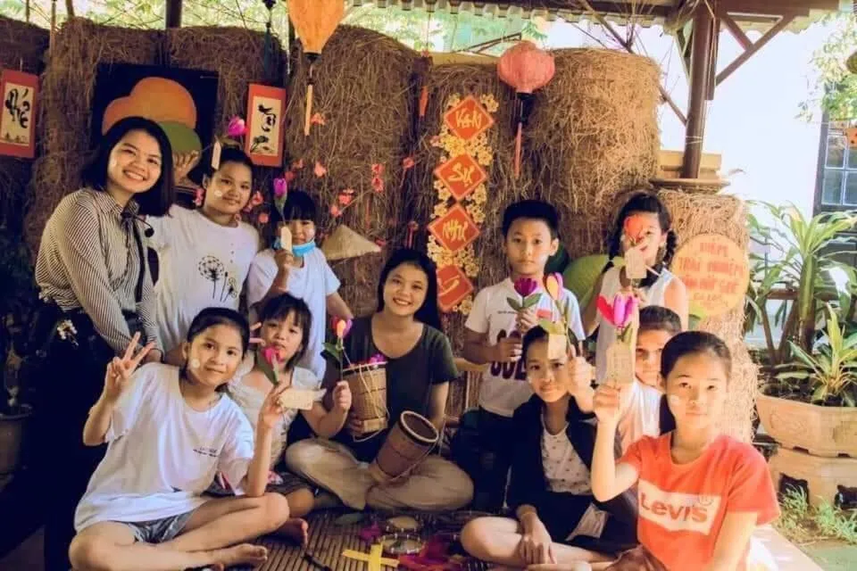 Family in Hue Lotus Homestay