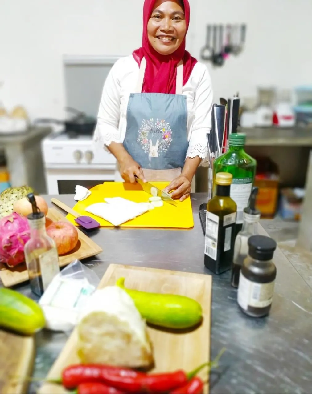 Kitchen or kitchenette in Marind Dive Eco Resort Wakatobi