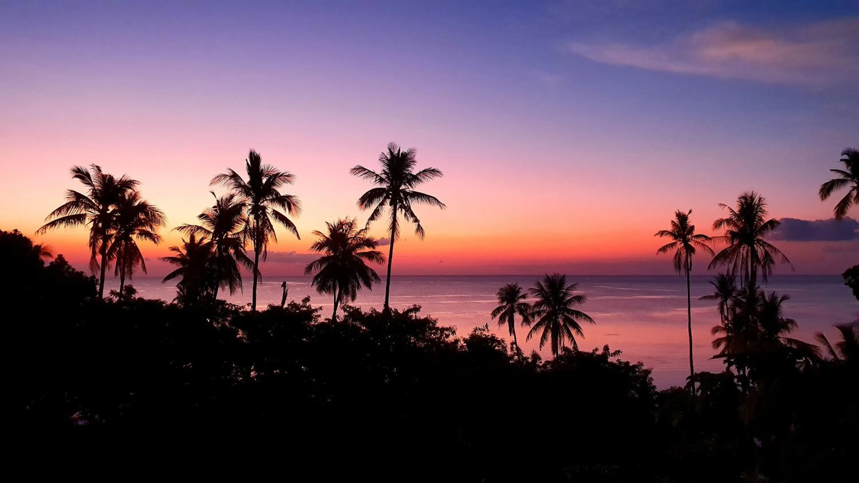 Sunset in Marind Dive Eco Resort Wakatobi