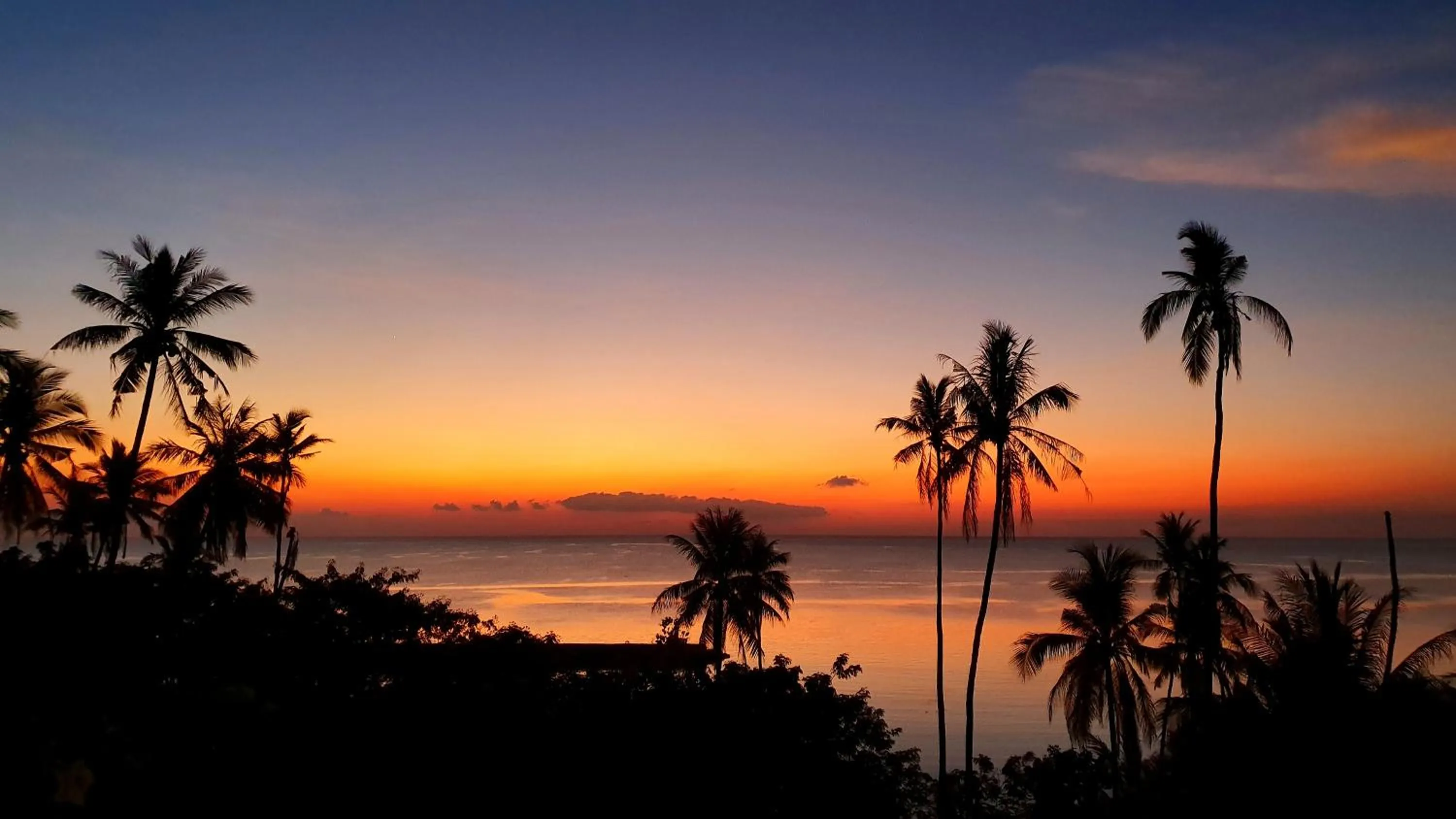 Sunset in Marind Dive Eco Resort Wakatobi