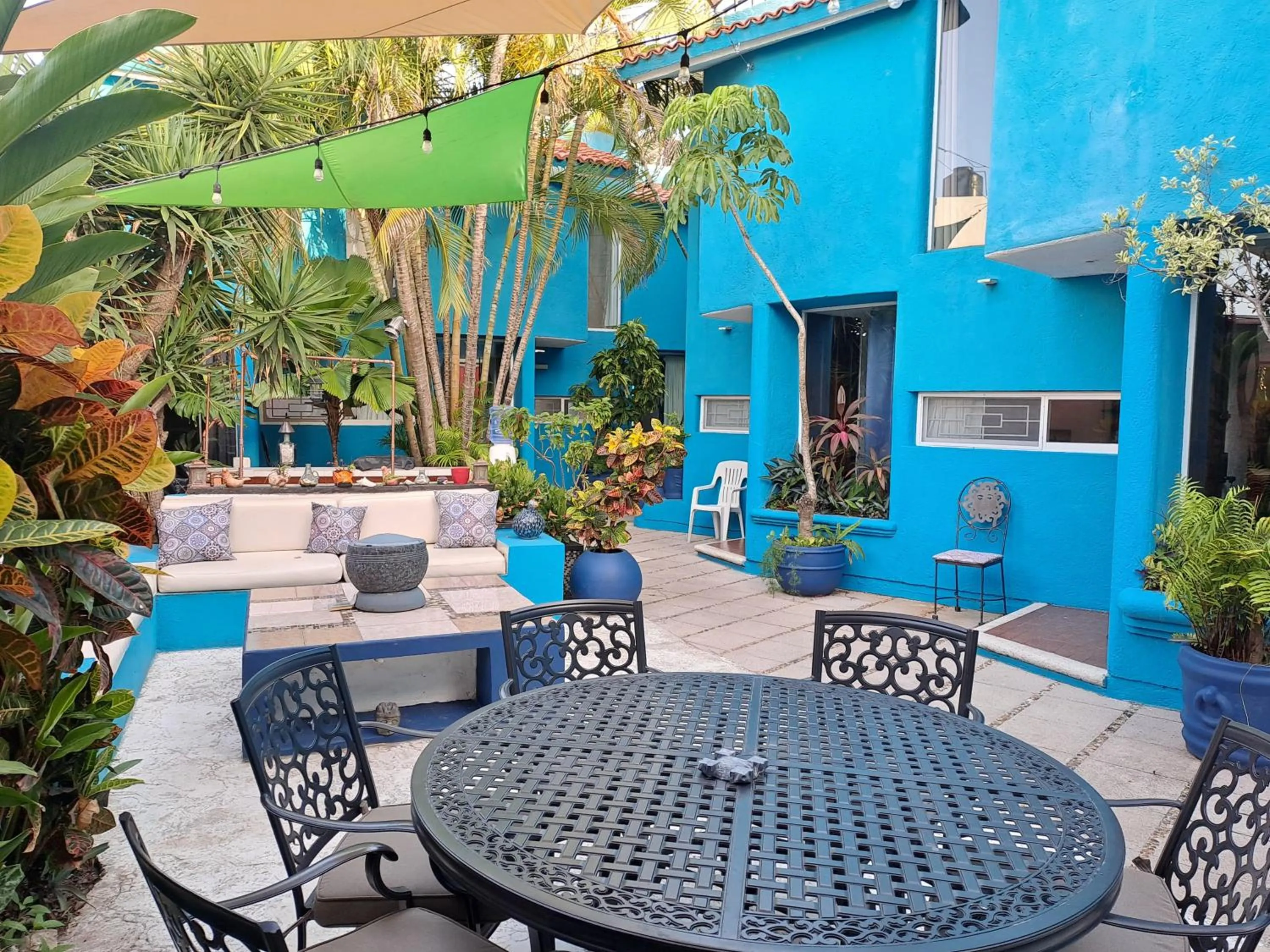 Patio in Hotel Villas Las Anclas