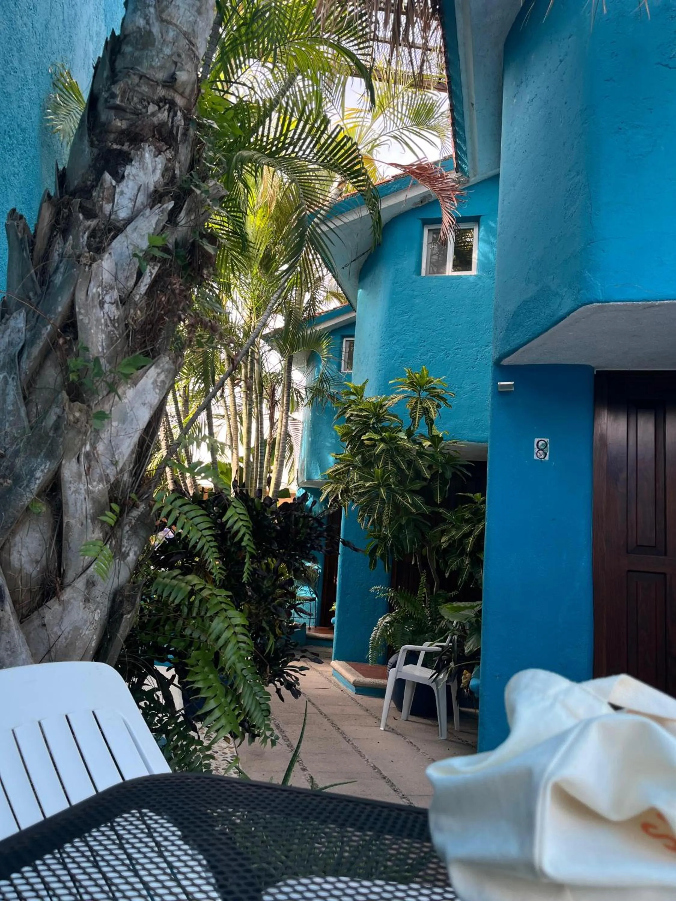 Patio in Hotel Villas Las Anclas
