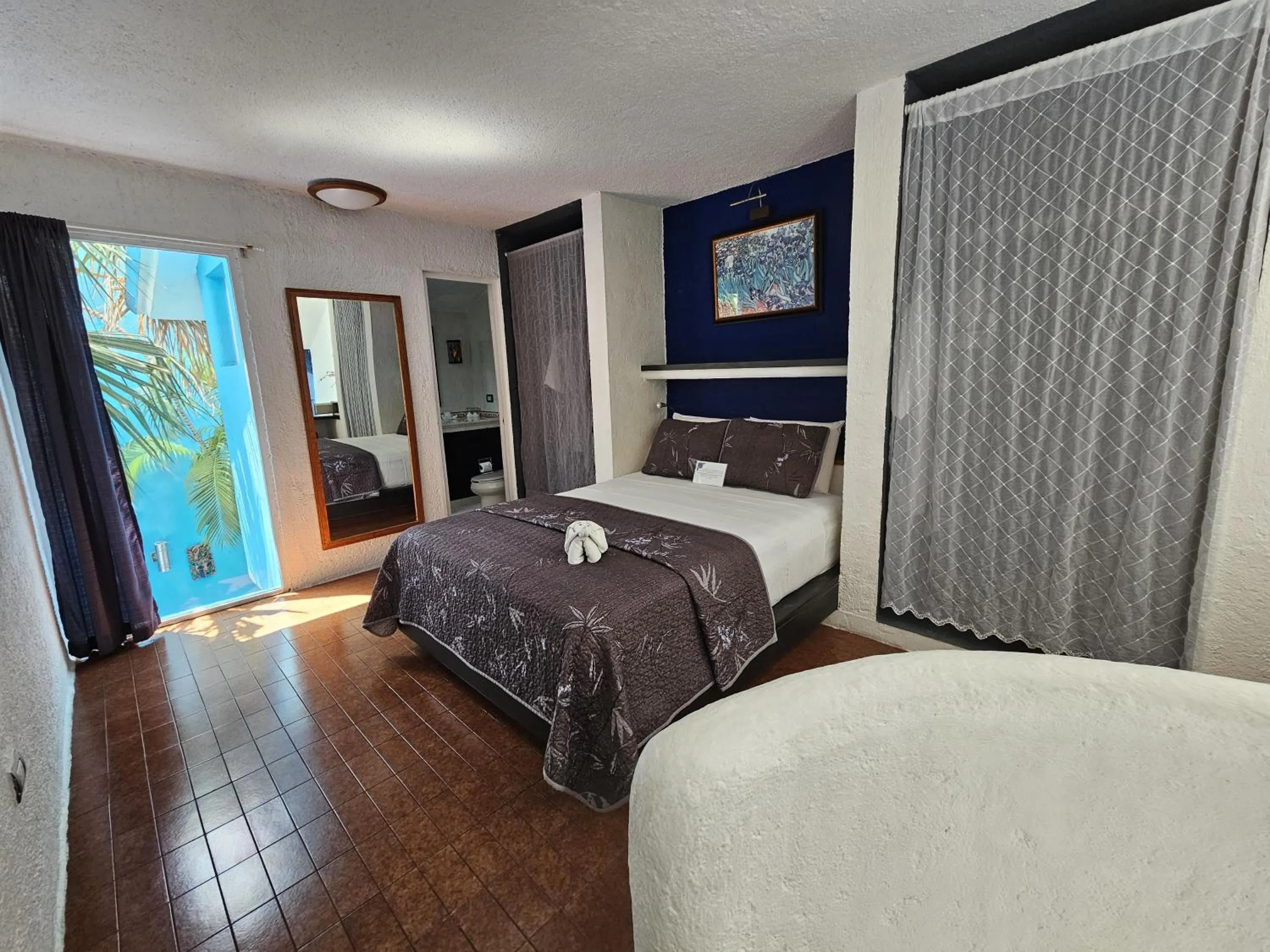 Bed in Hotel Villas Las Anclas