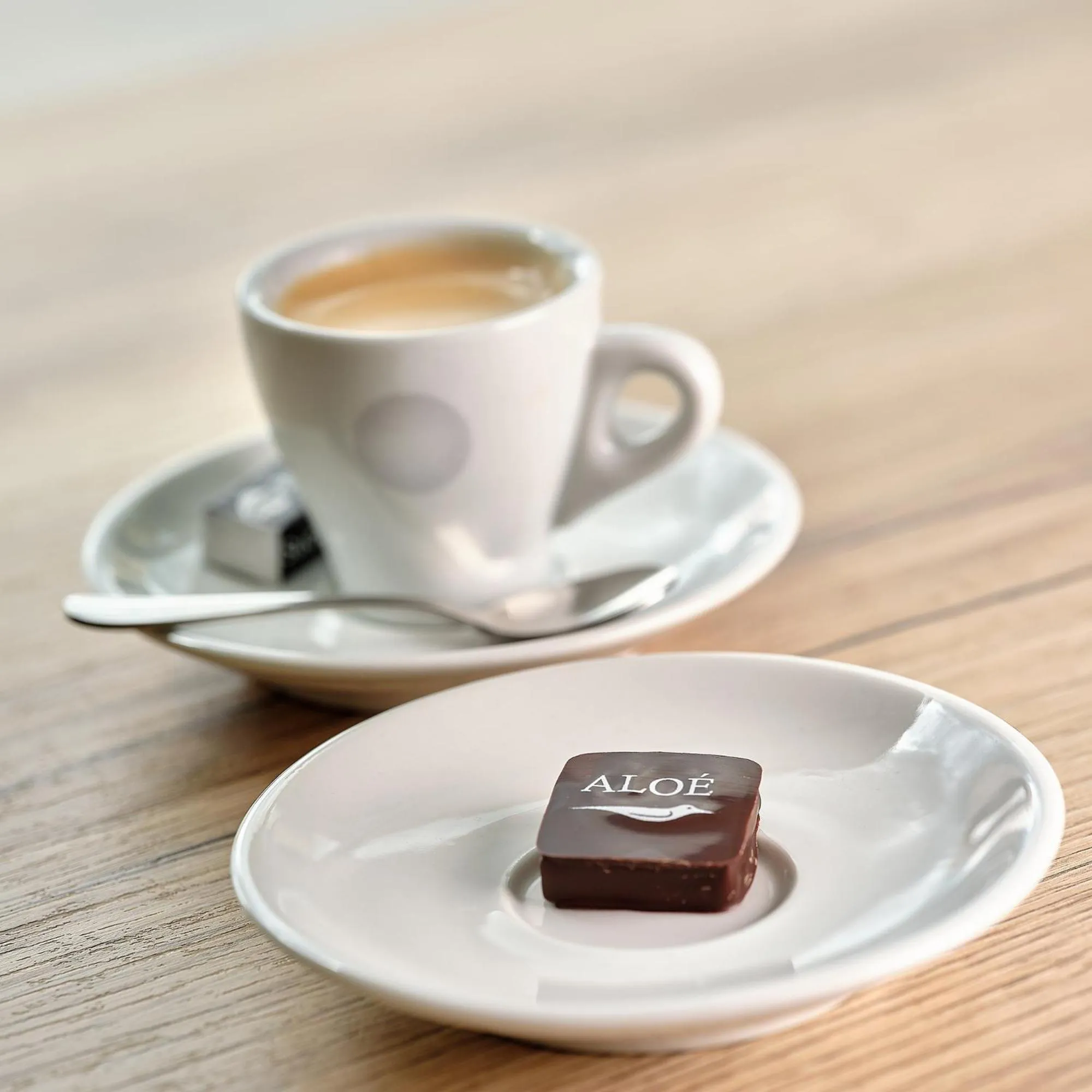 Coffee/tea facilities in Logis Hôtel Restaurant Aloe