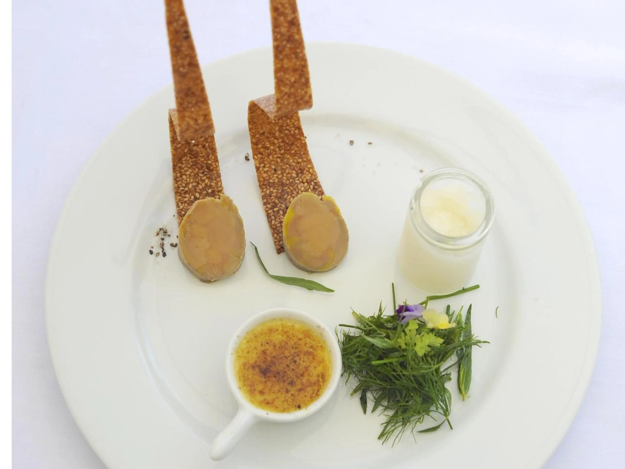 Food close-up in Château Hôtel, Restaurant & Spa De La Commanderie
