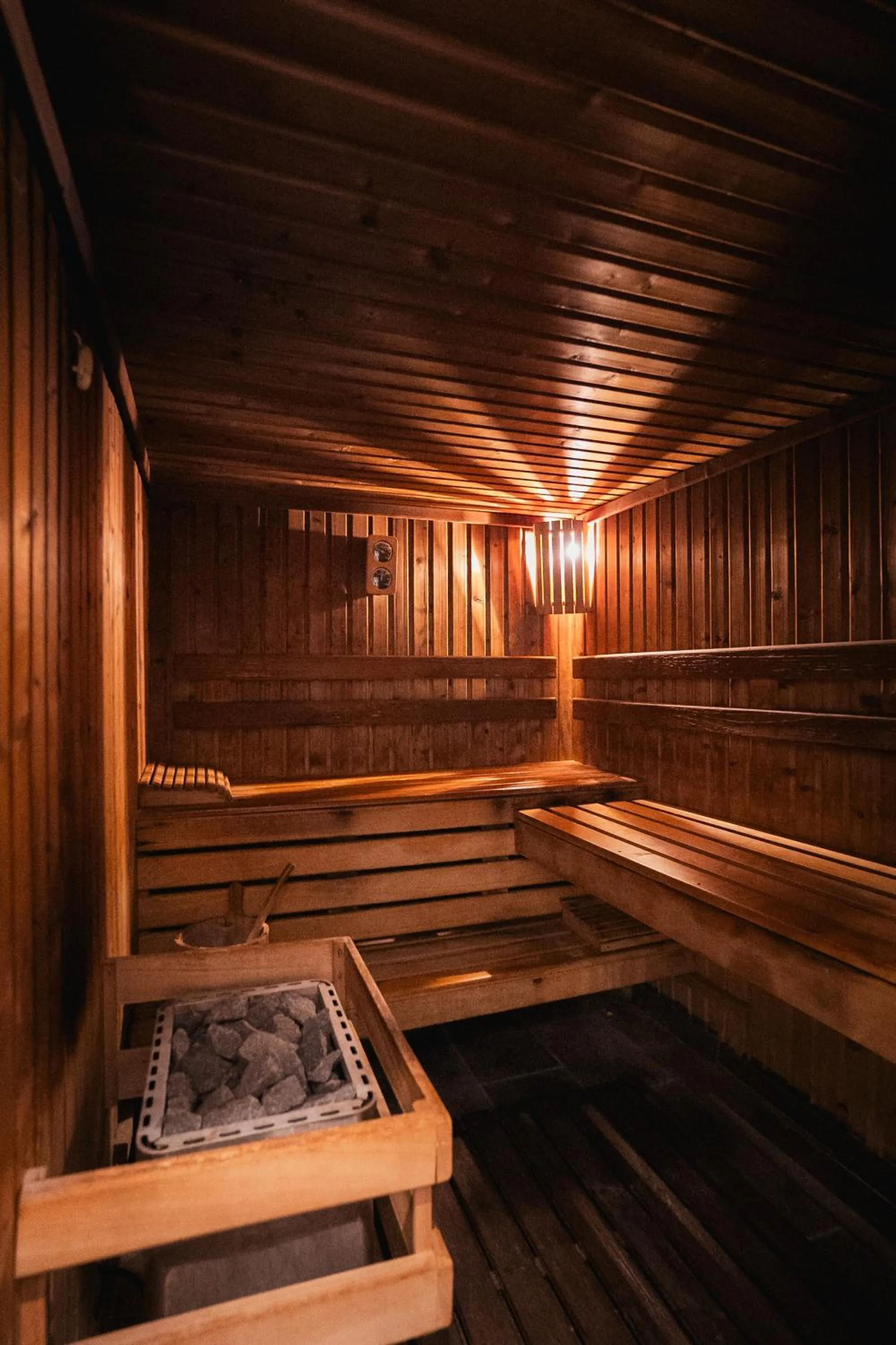 Sauna in Château Hôtel, Restaurant & Spa De La Commanderie