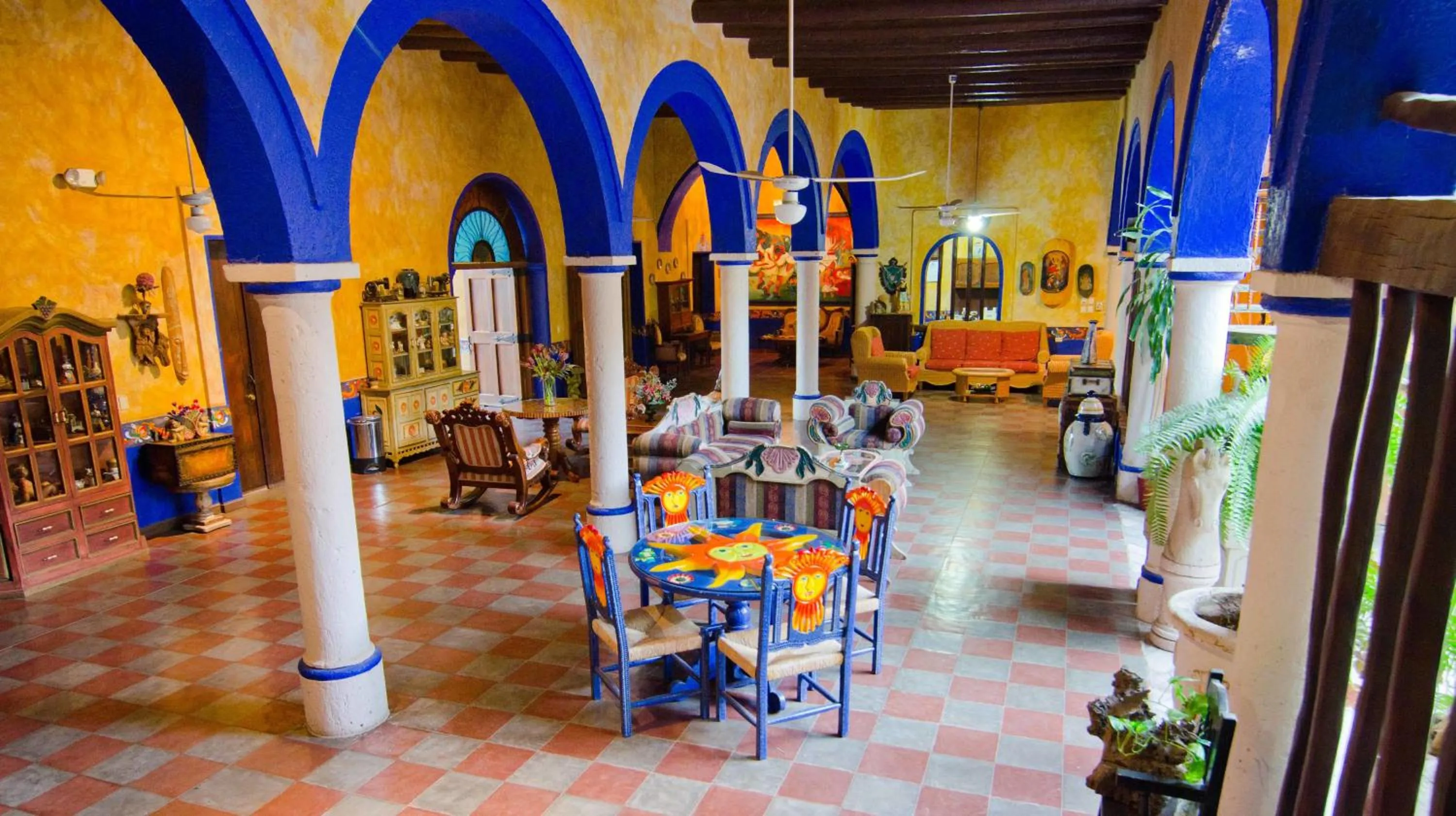 Lobby or reception in Hotel el Fuerte