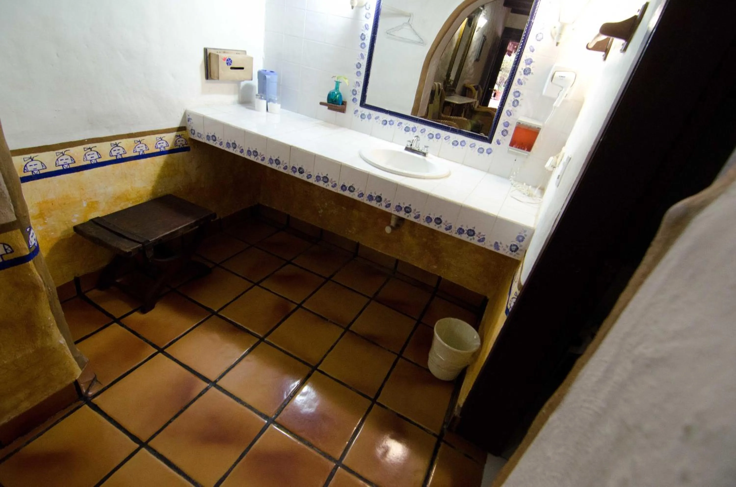 Bathroom in Hotel el Fuerte