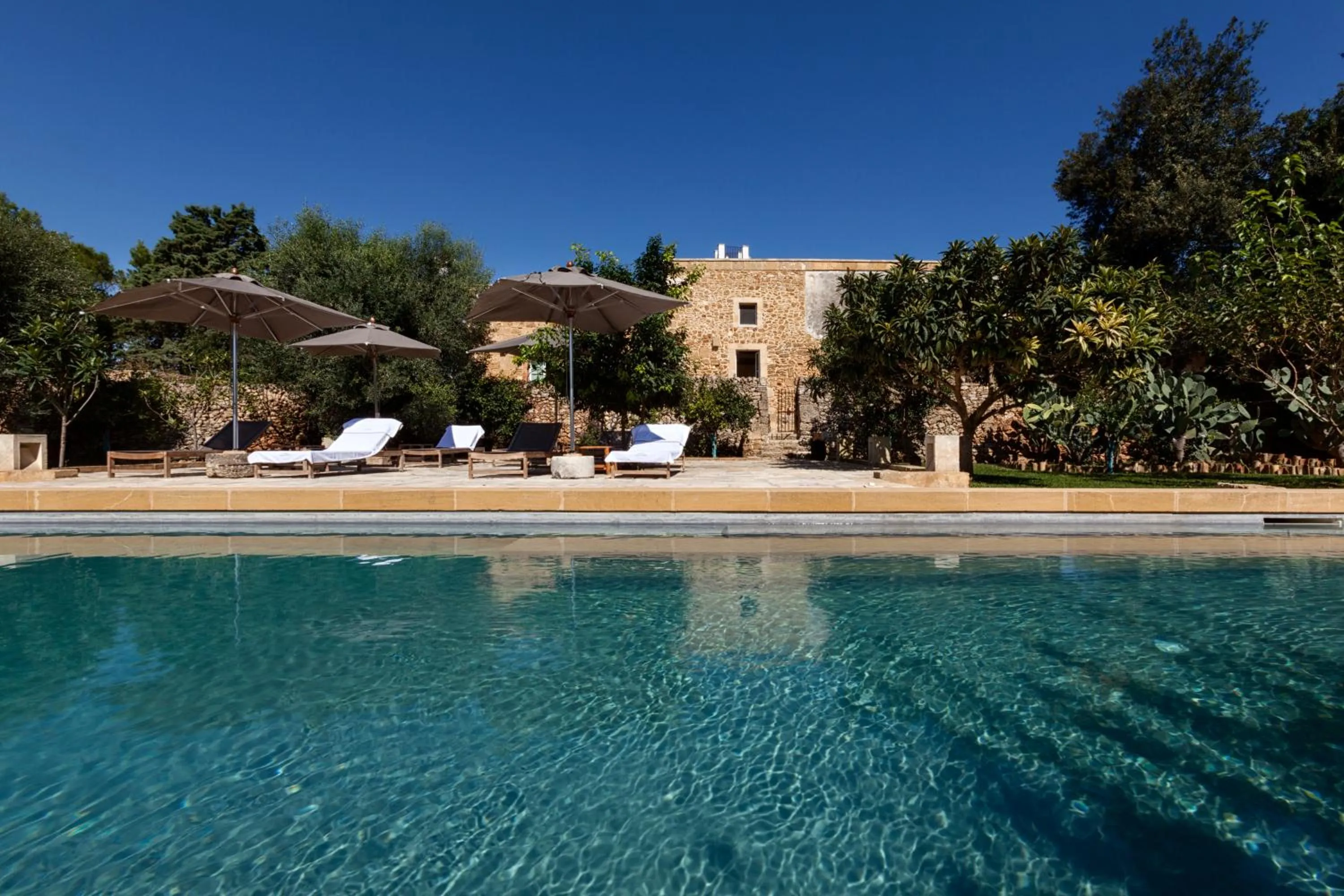 Swimming pool in Masseria Borgo Mortella