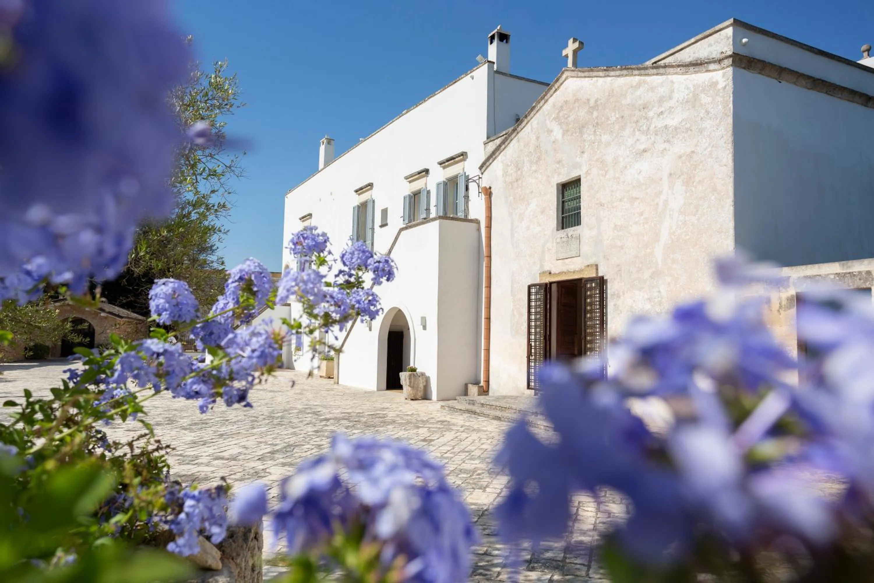 Facade/entrance in Masseria Borgo Mortella