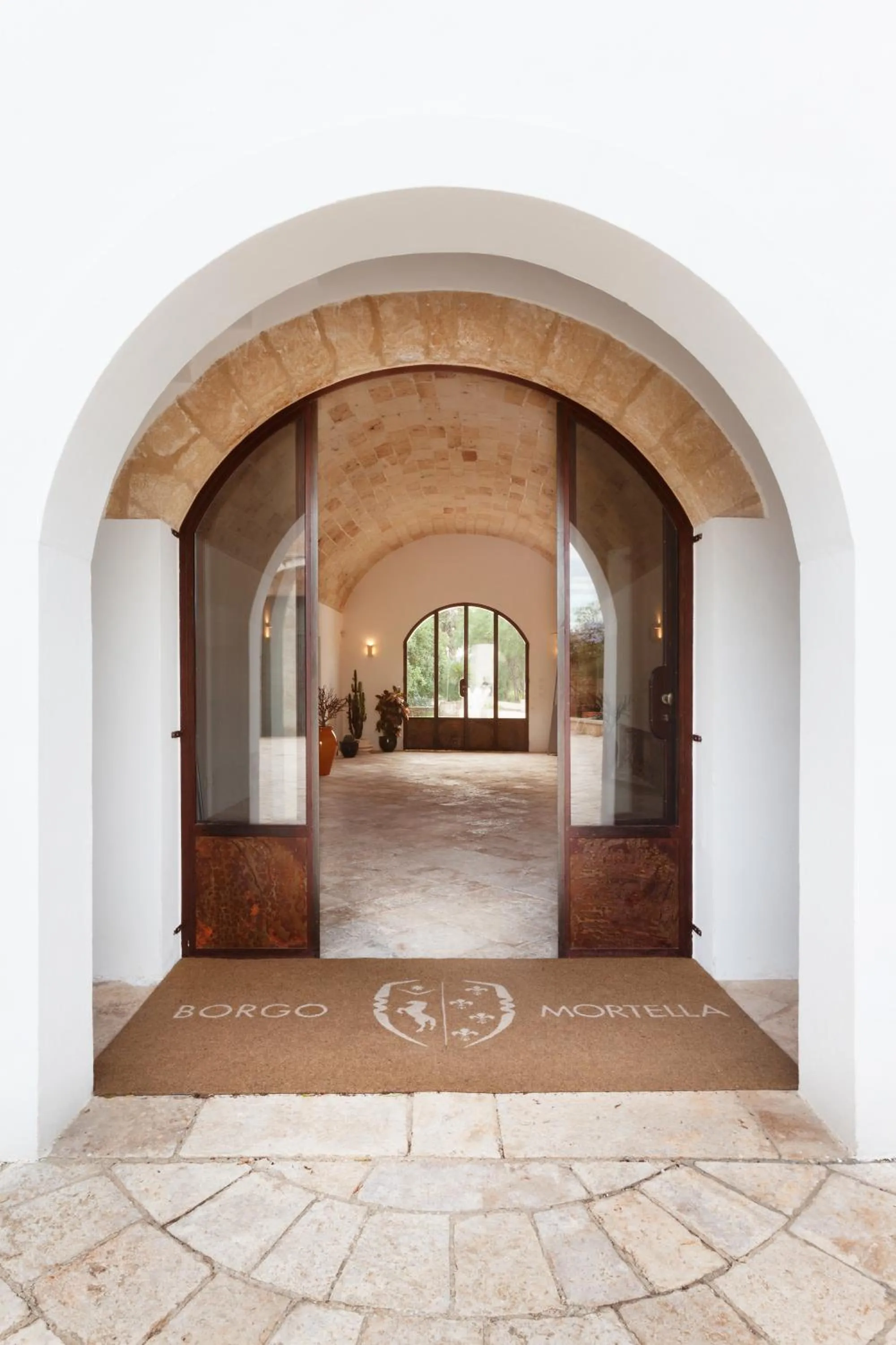Facade/entrance in Masseria Borgo Mortella