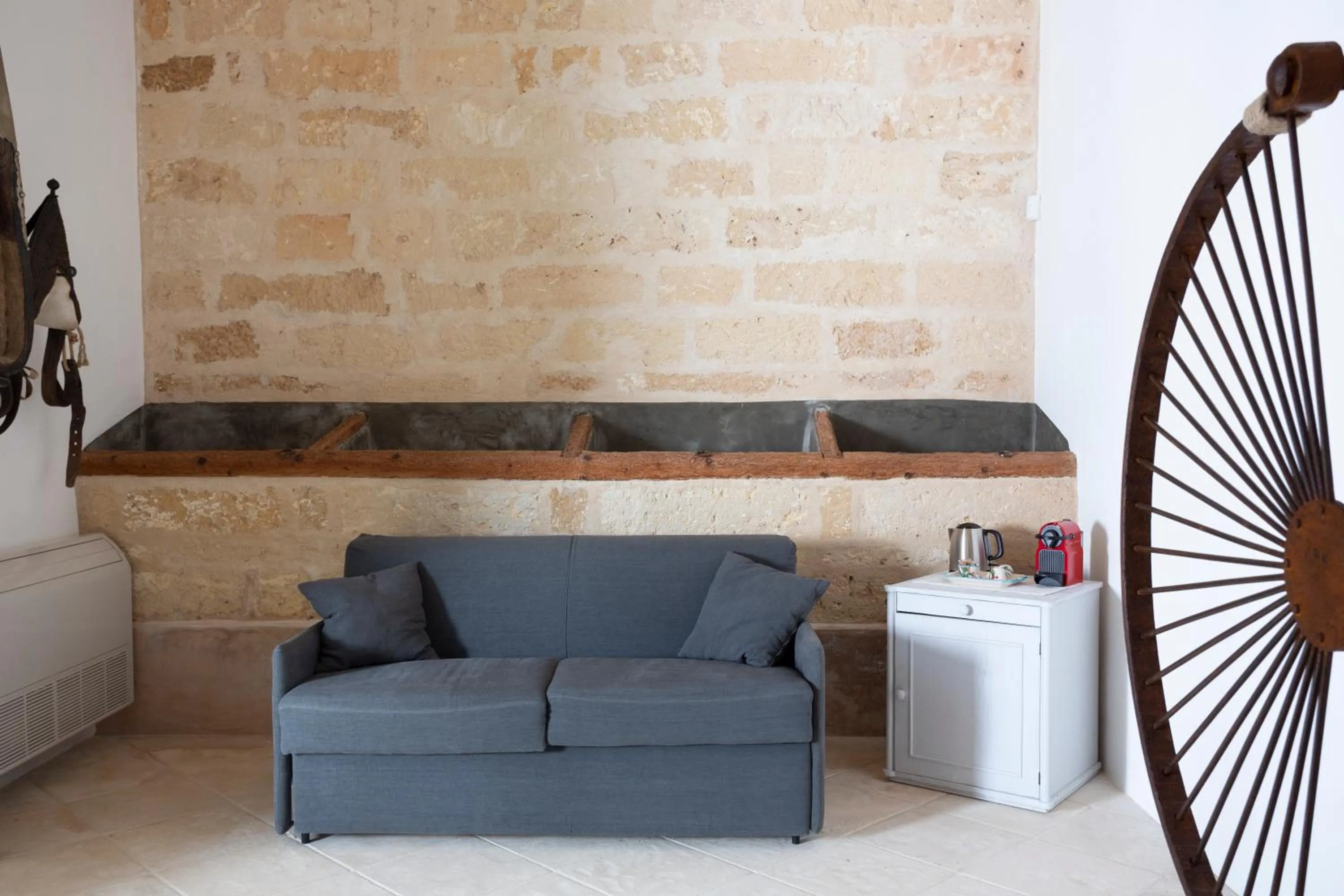 Living room in Masseria Borgo Mortella