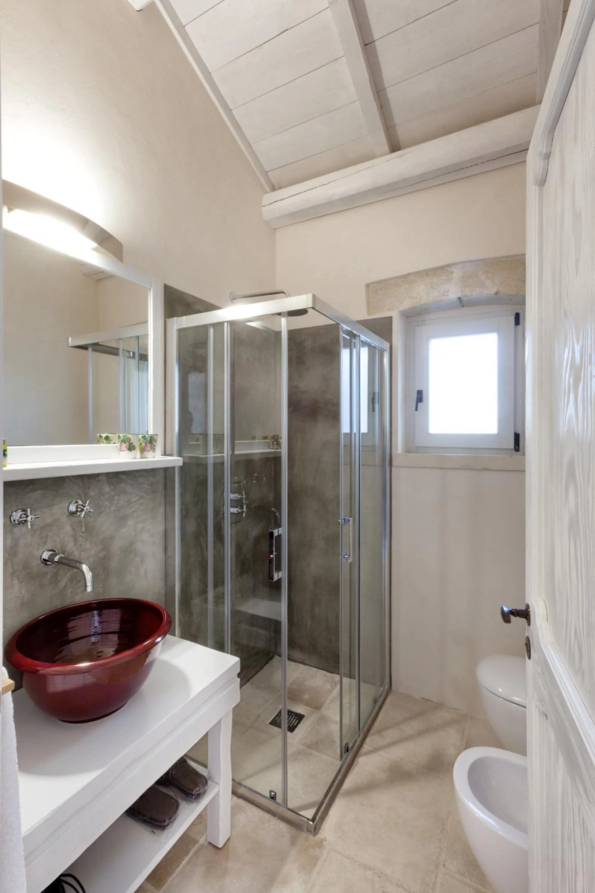 Bathroom in Masseria Borgo Mortella