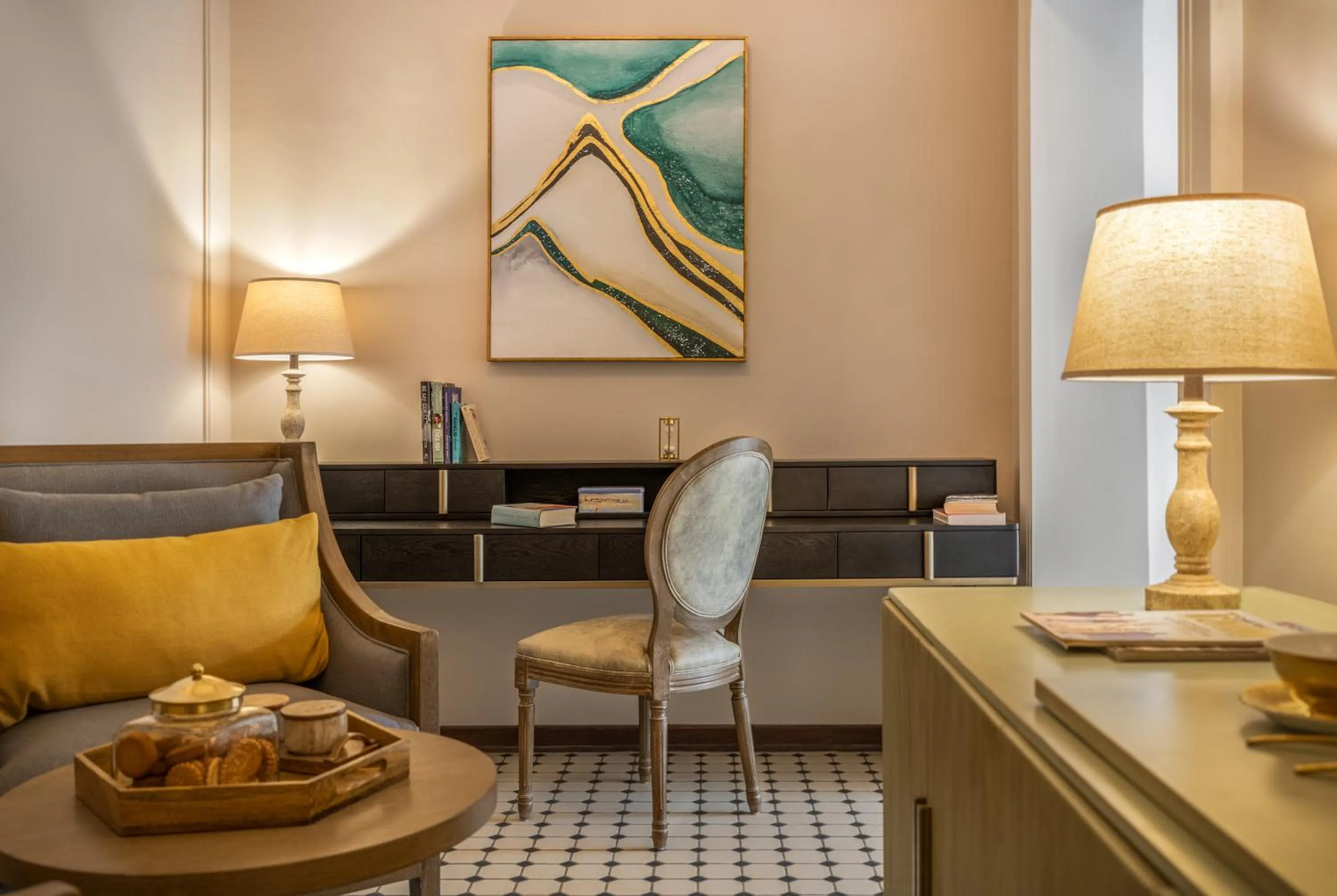 Living room in MansionHaus