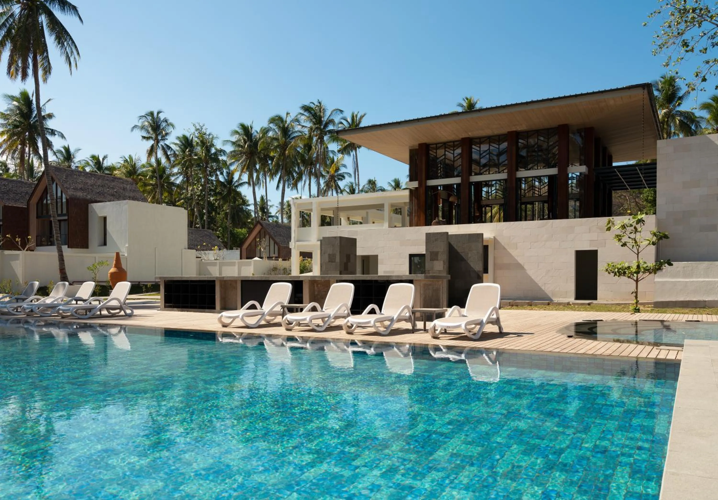 Swimming pool in The Kayana Beach Lombok