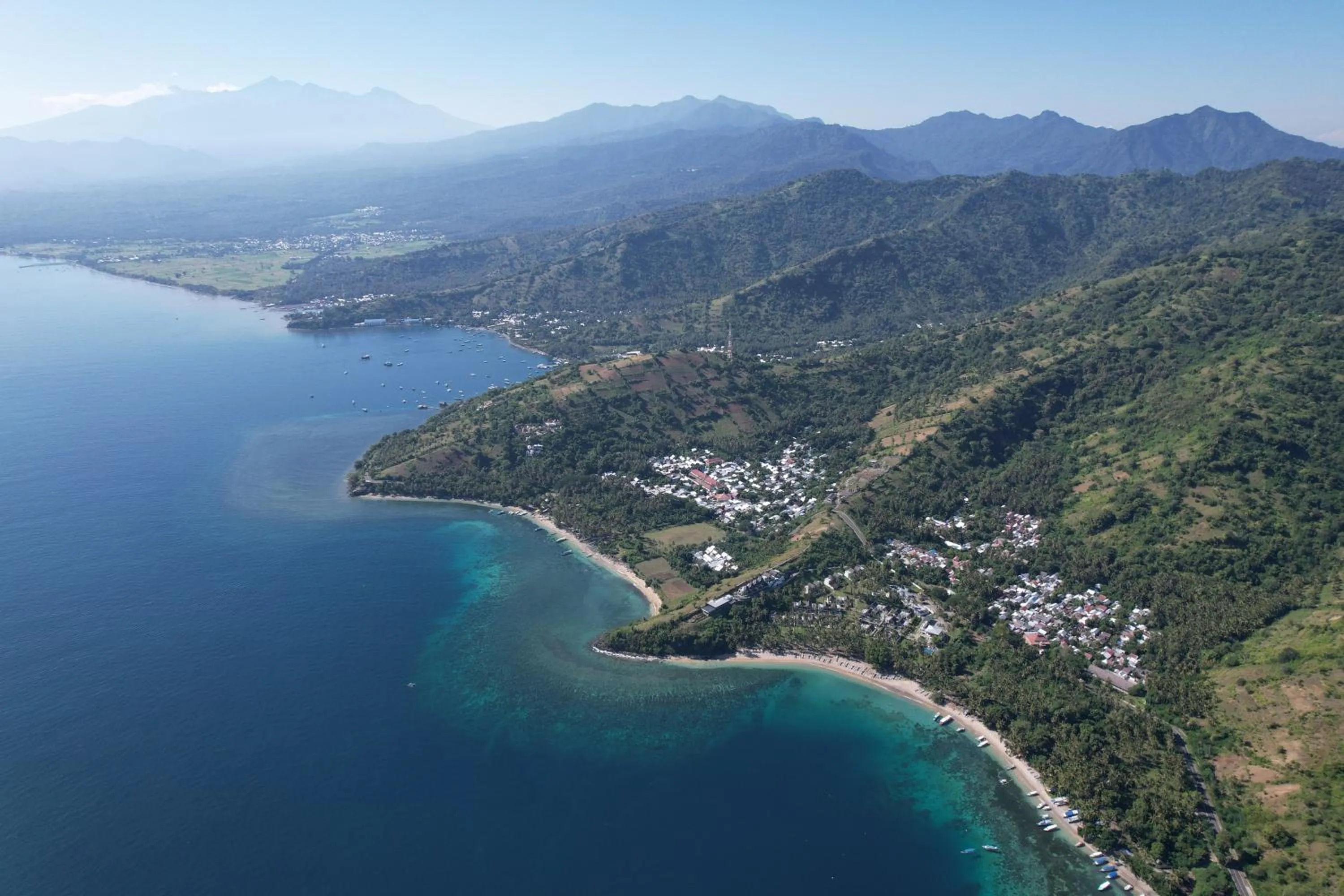 Natural landscape in The Kayana Beach Lombok
