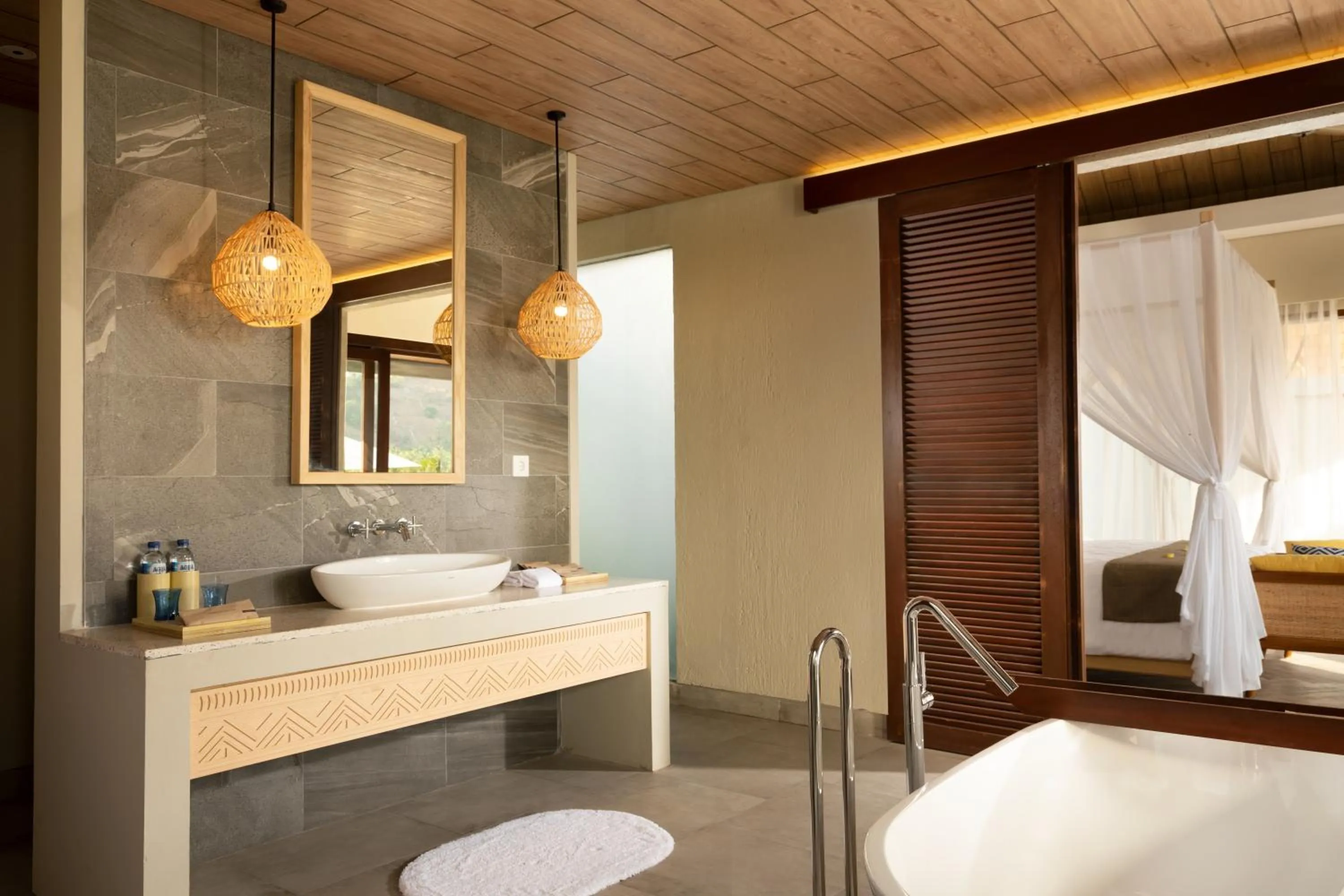 Bathroom in The Kayana Beach Lombok