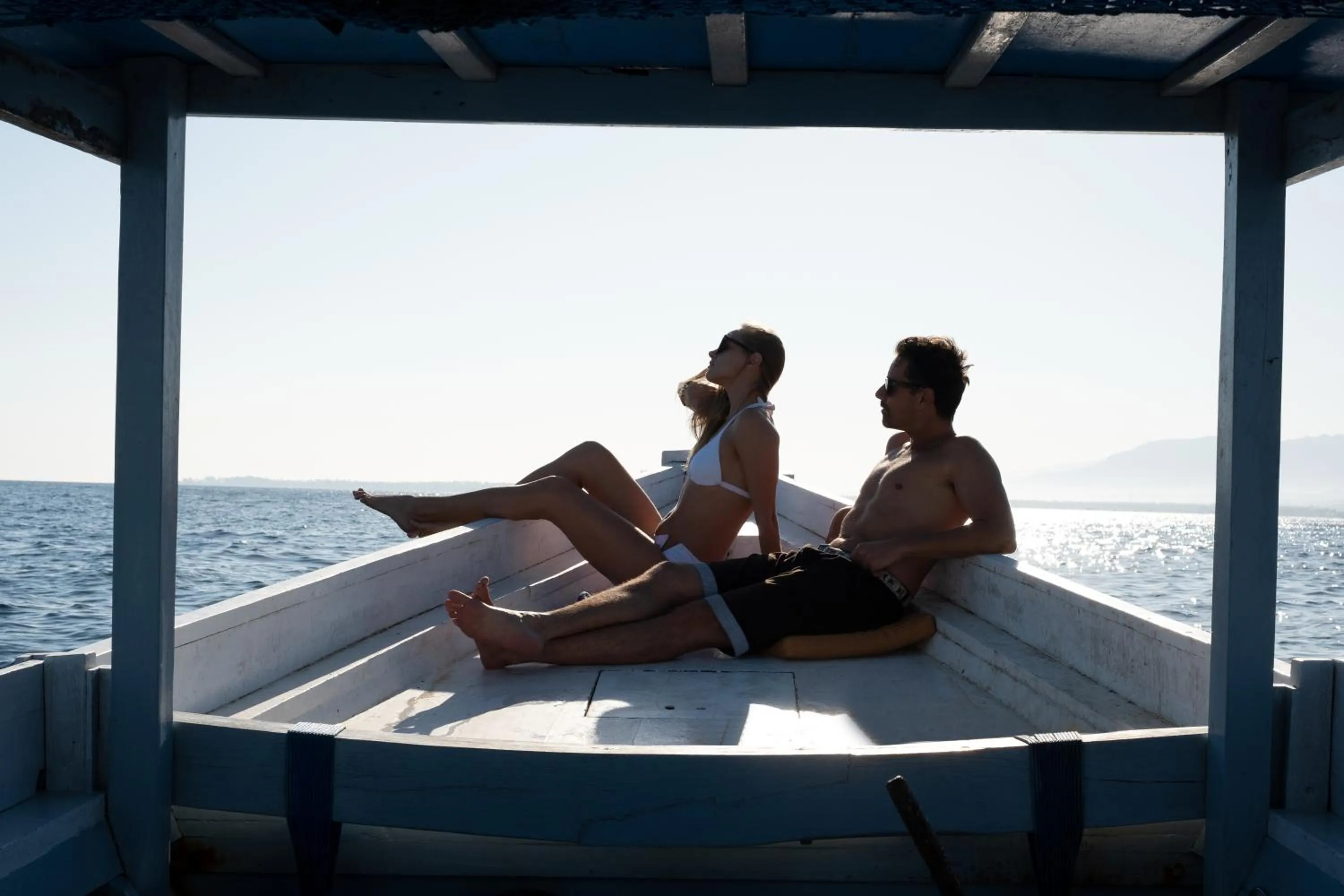 People in The Kayana Beach Lombok