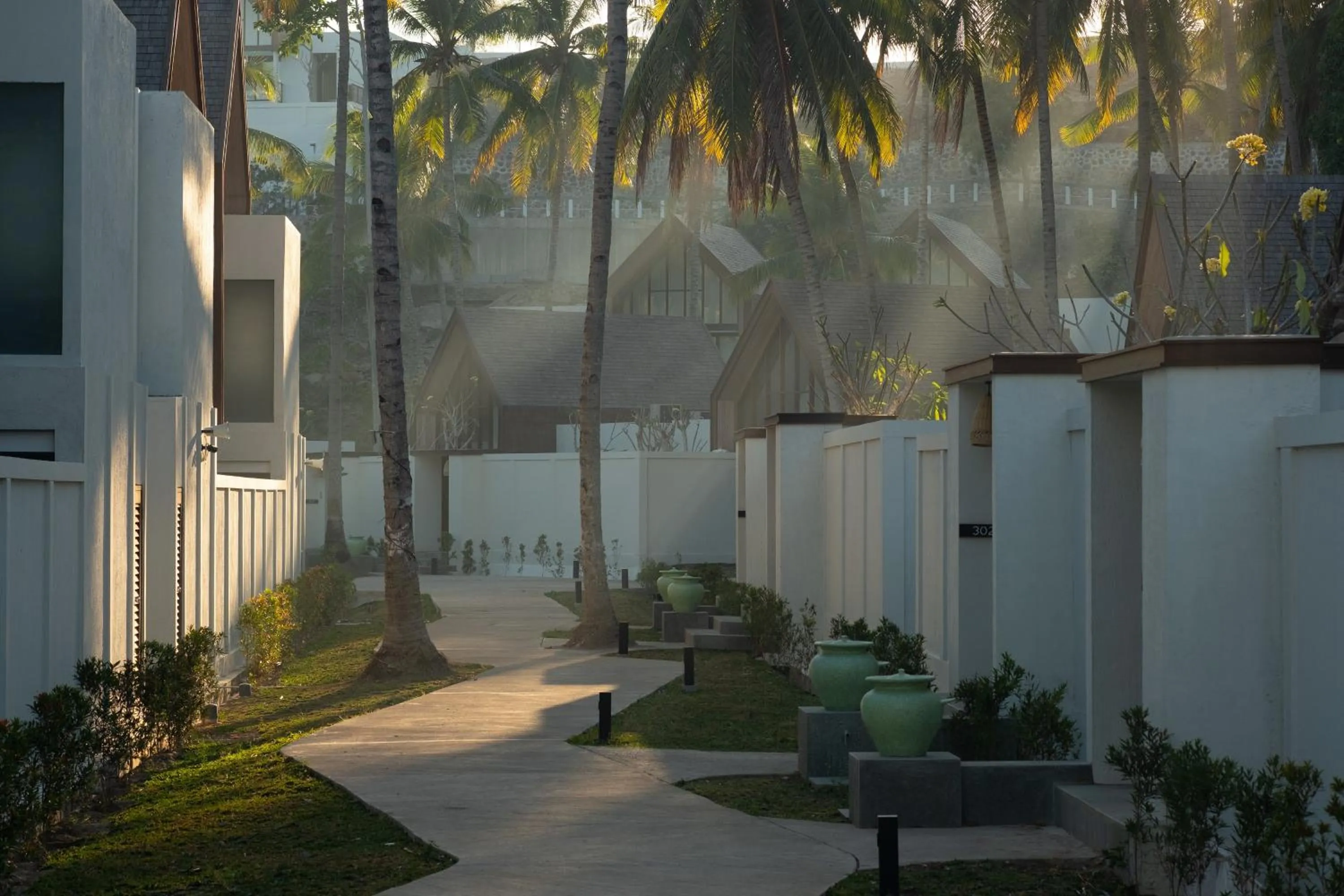 Garden in The Kayana Beach Lombok