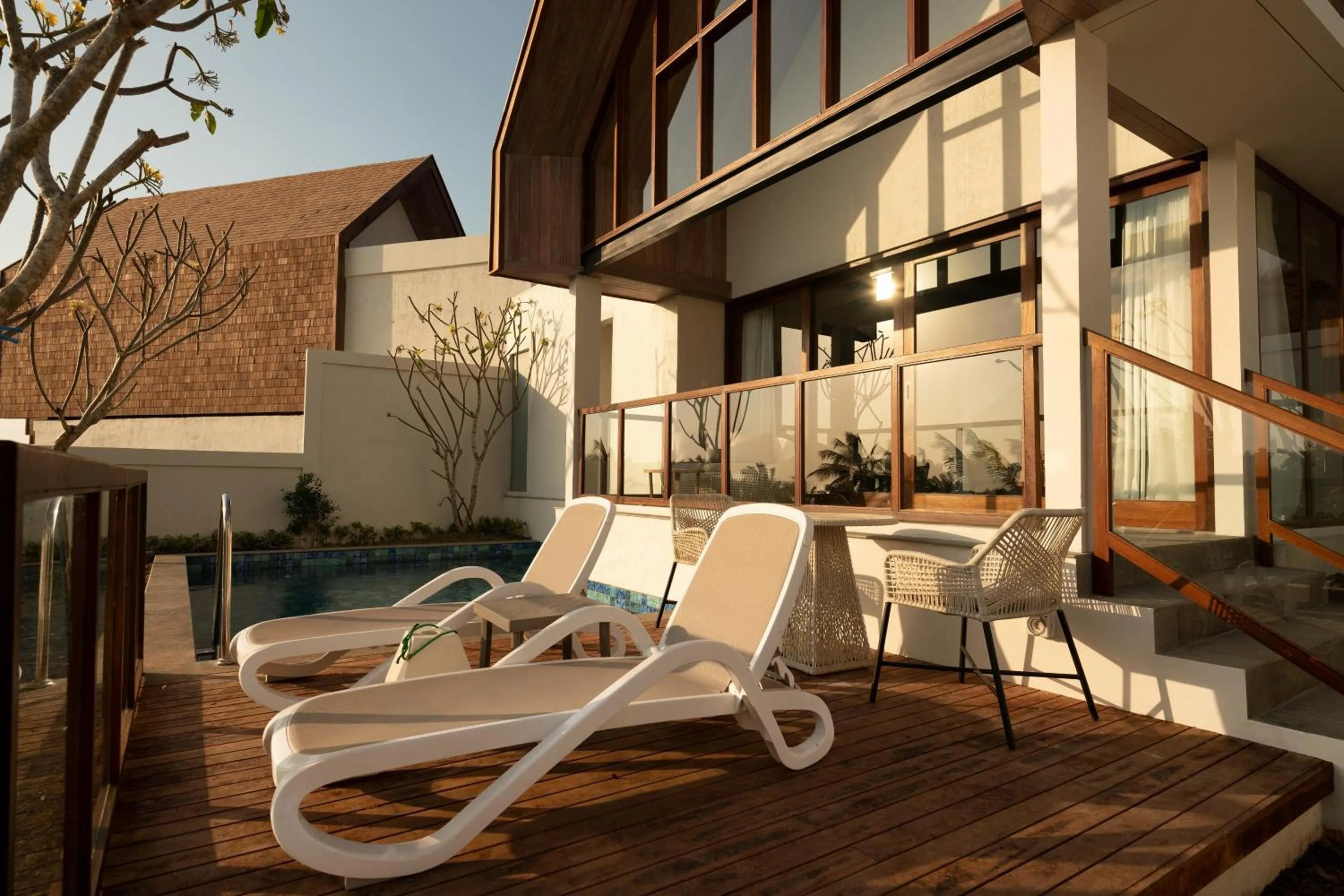 Balcony/Terrace in The Kayana Beach Lombok