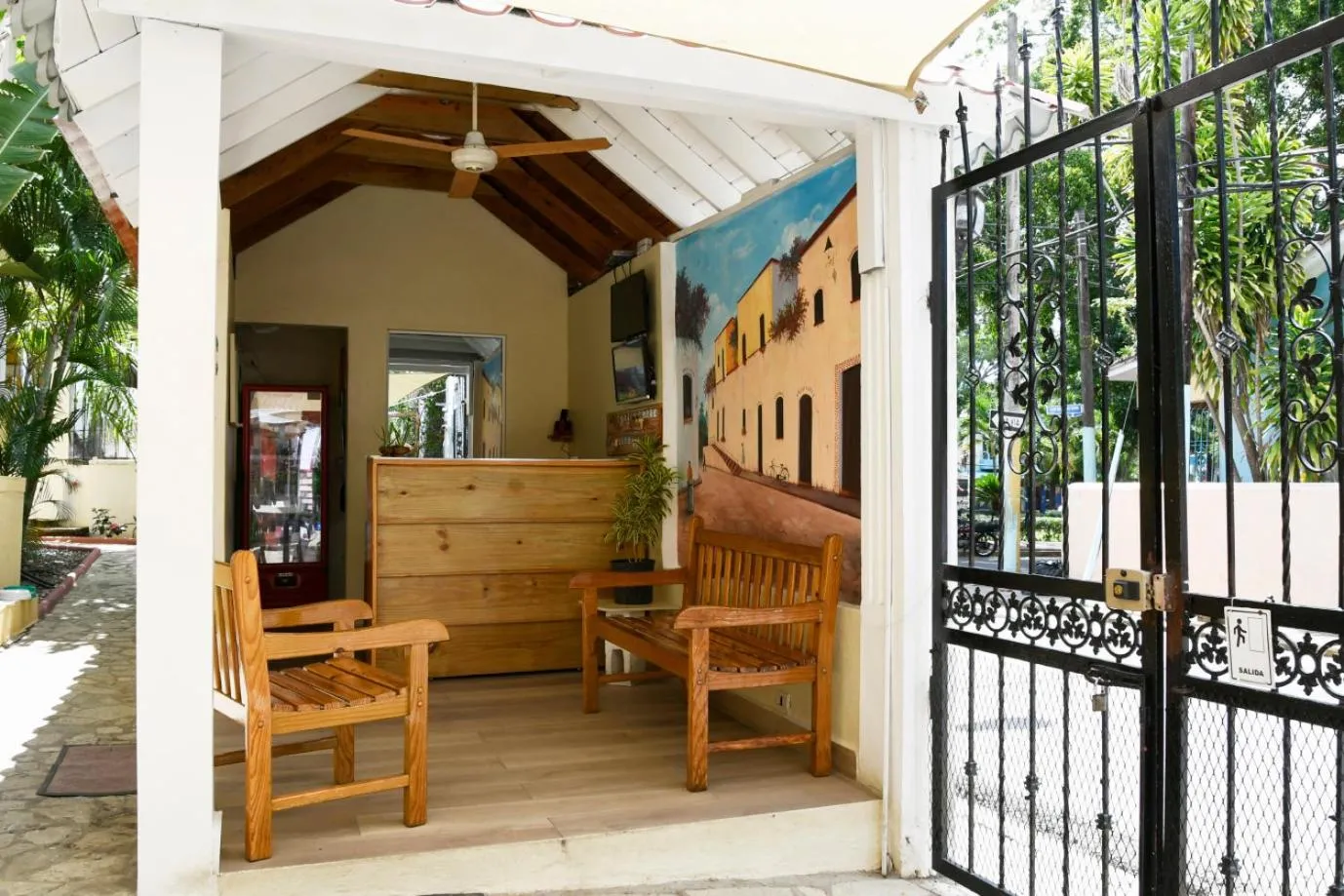 Lobby or reception in Parco del Caribe