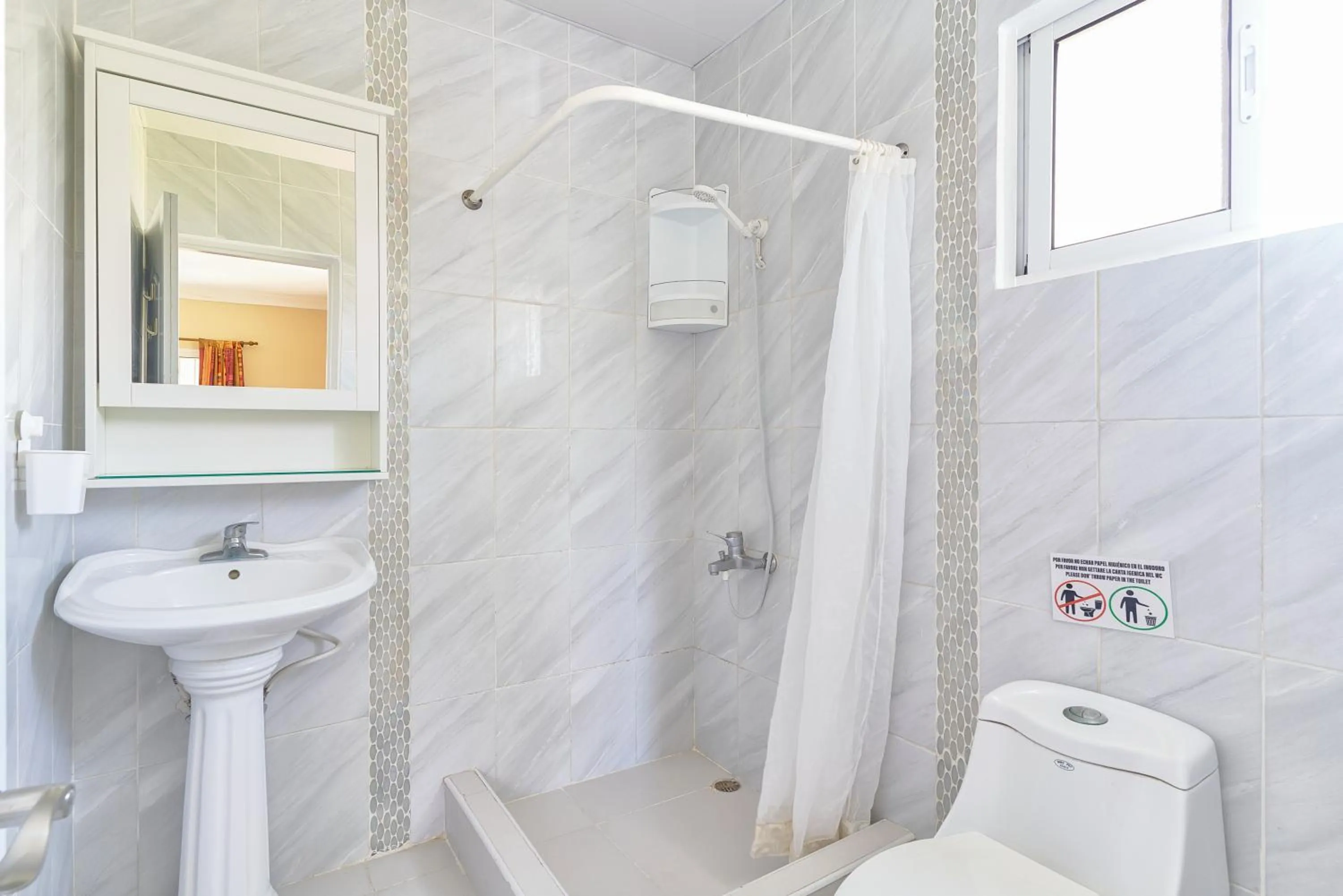 Bathroom in Parco del Caribe