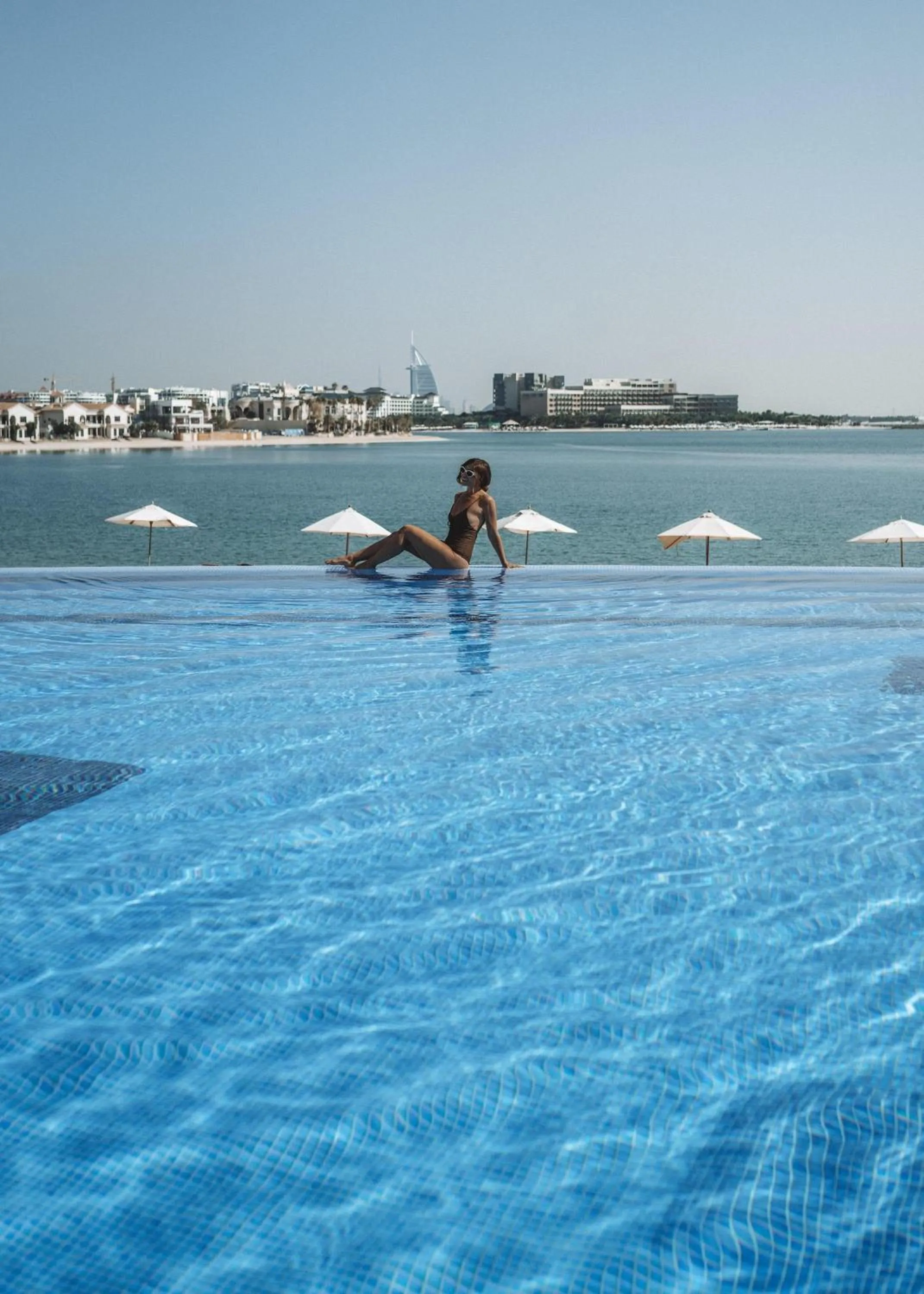 Swimming pool in Andaz Dubai The Palm, By Hyatt
