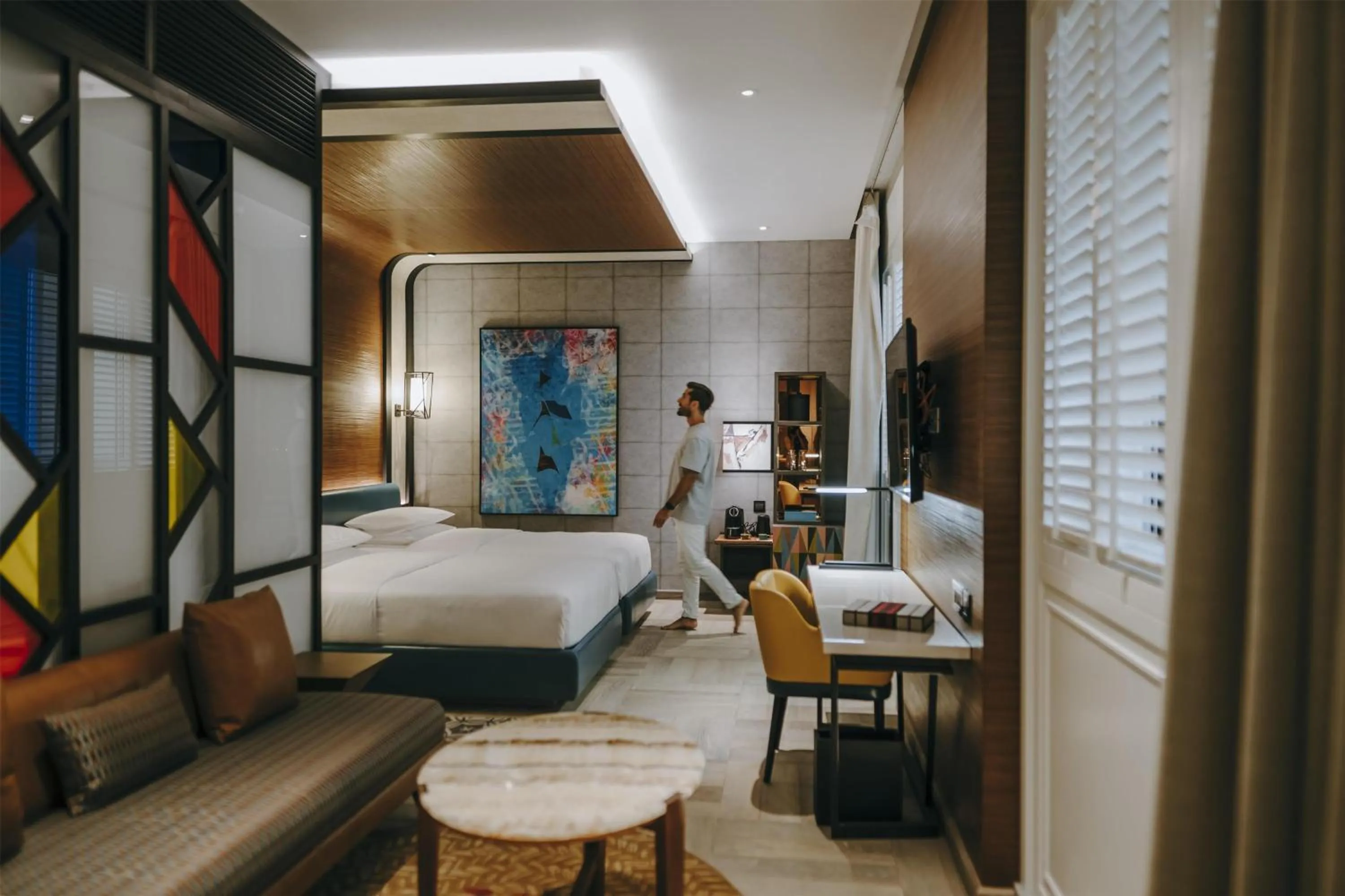 Photo of the whole room, Bed in Andaz Dubai The Palm, By Hyatt