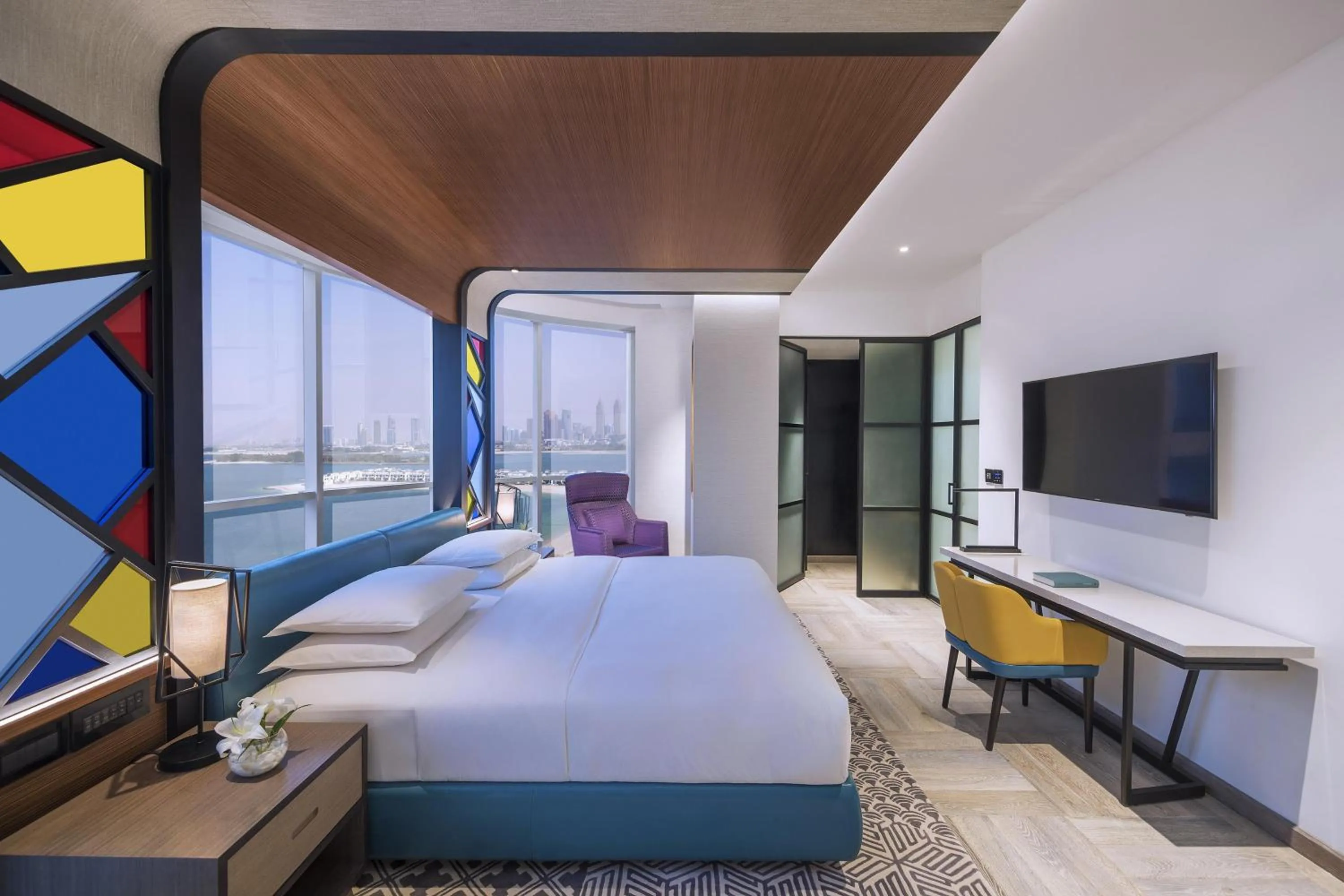 Photo of the whole room, Bed in Andaz Dubai The Palm, By Hyatt