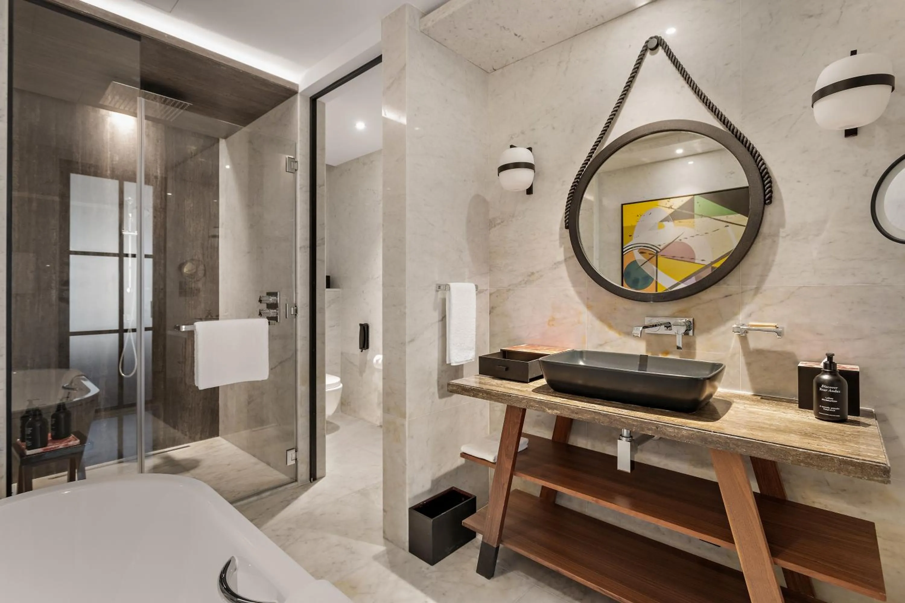 Bathroom in Andaz Dubai The Palm, By Hyatt