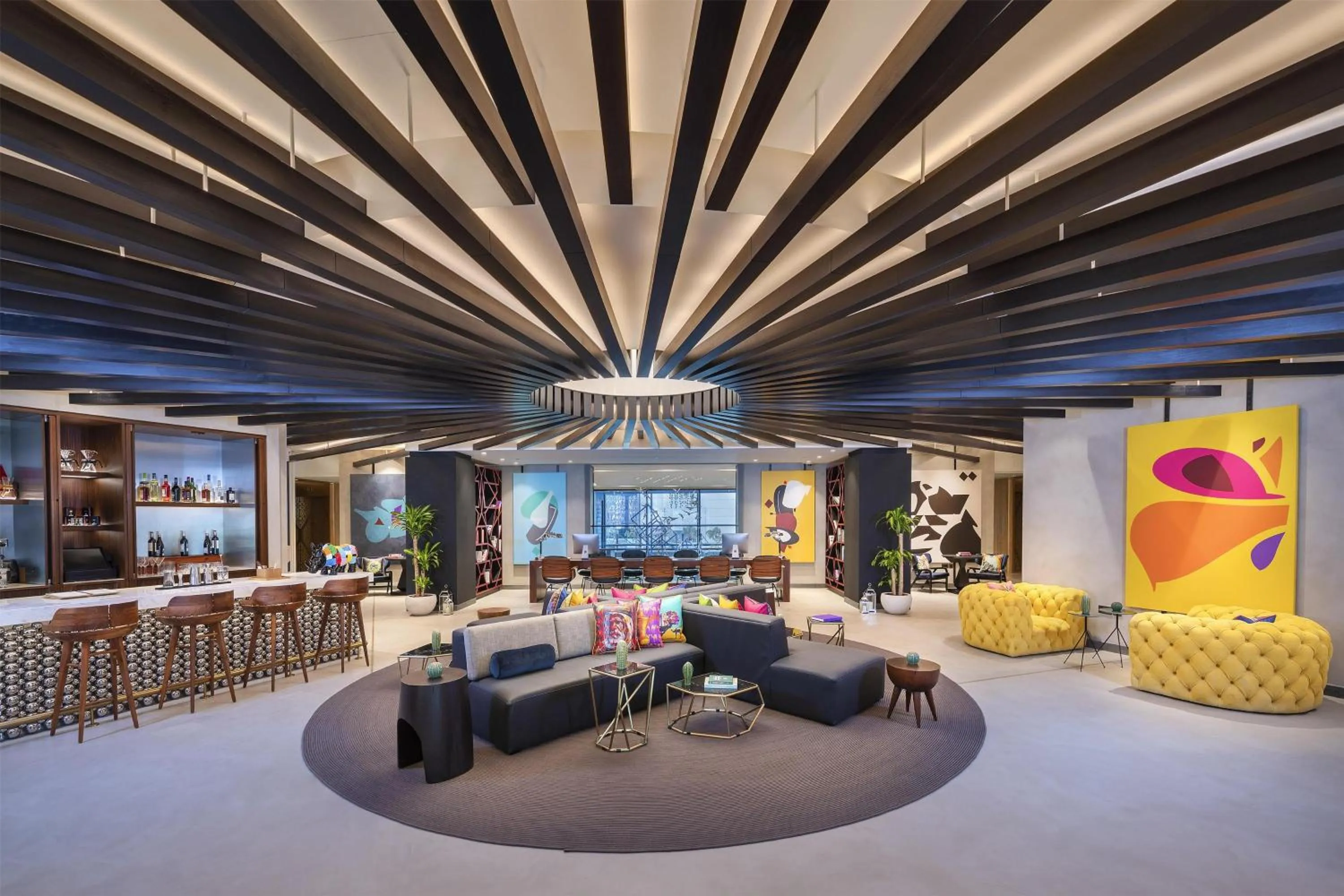 Lounge or bar in Andaz Dubai The Palm, By Hyatt