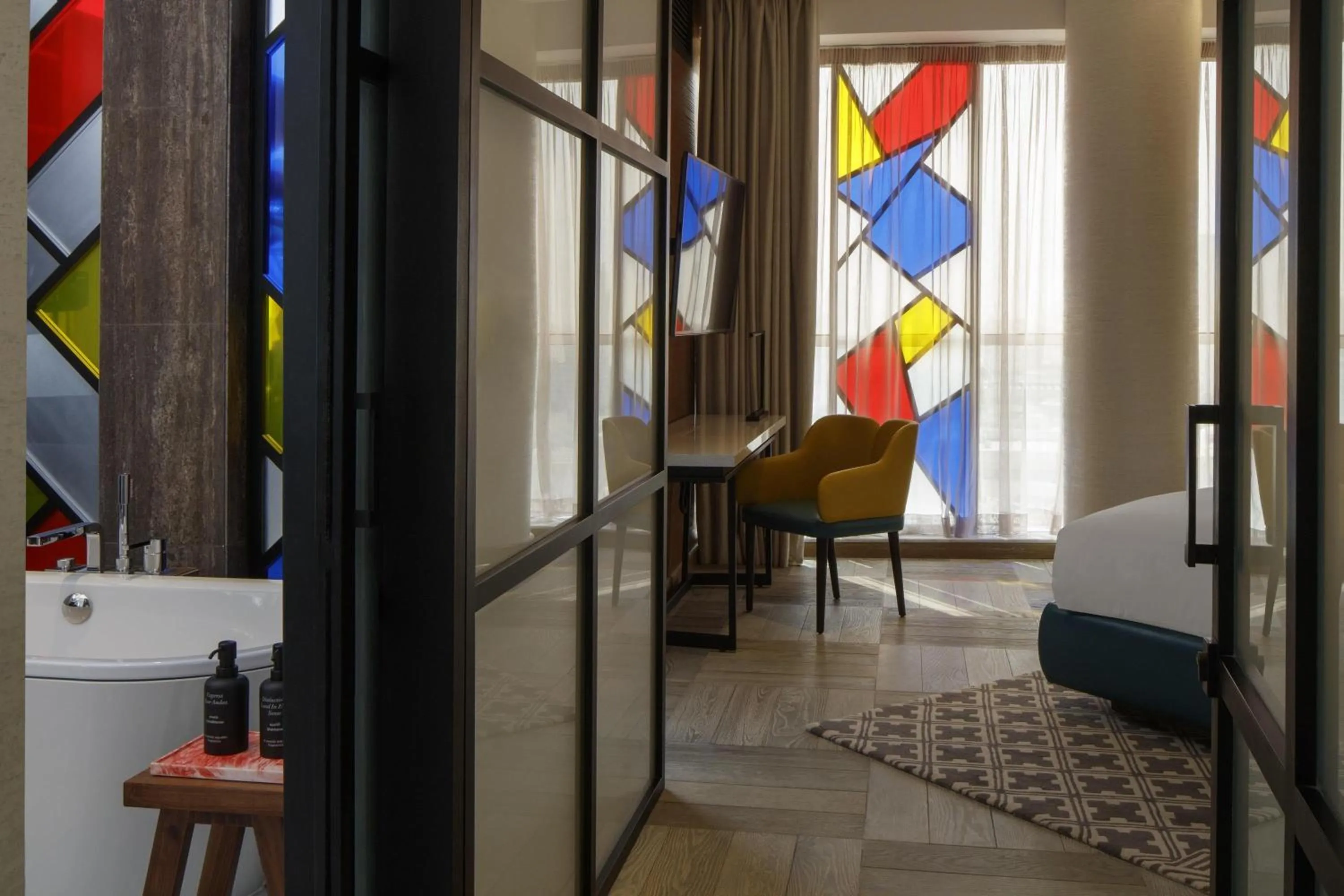 Photo of the whole room in Andaz Dubai The Palm, By Hyatt