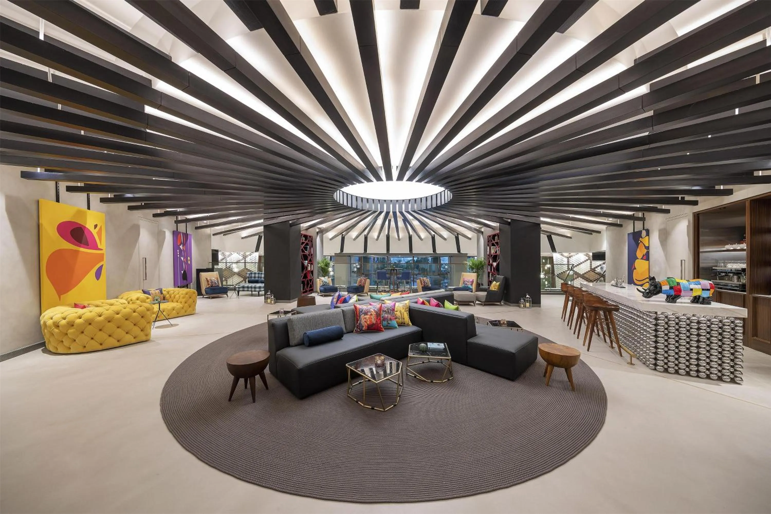 Lounge or bar in Andaz Dubai The Palm, By Hyatt