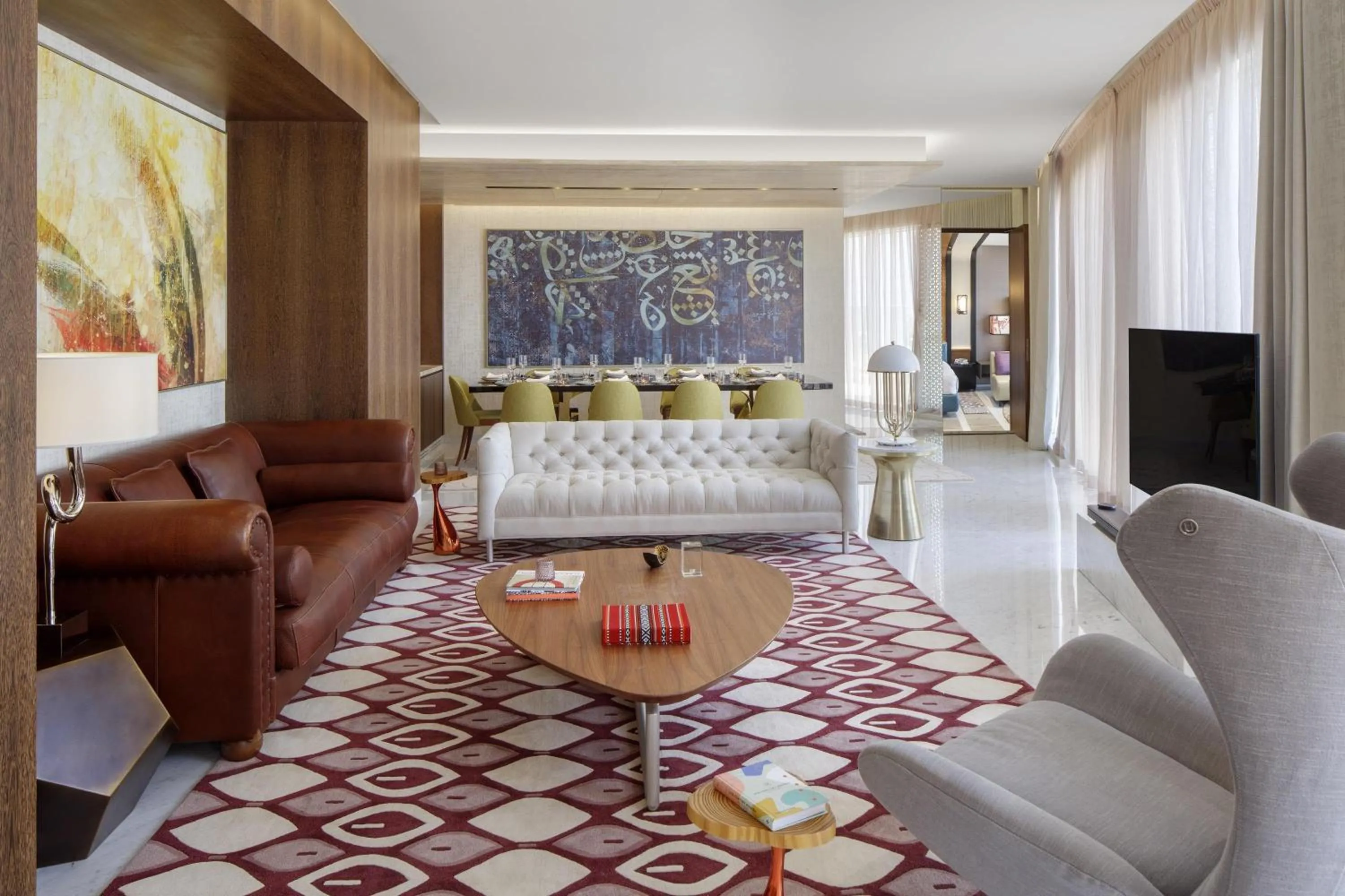 Photo of the whole room in Andaz Dubai The Palm, By Hyatt