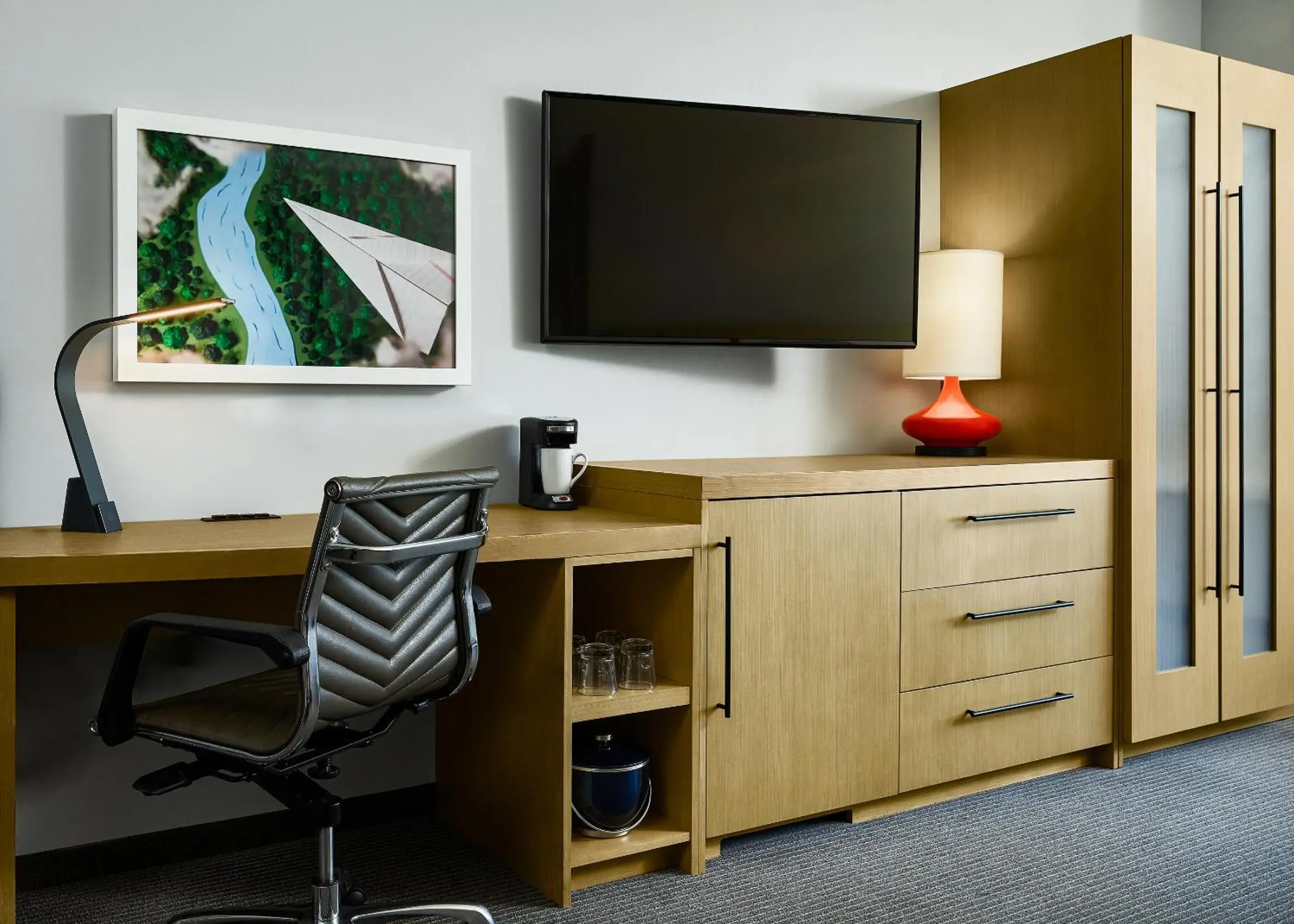 Queen Room with Two Queen Beds and Roll-In Shower - Disability Access in Hyatt Place Pena Station/Denver Airport Queen Room with Two Queen Beds and Roll-In Shower - Disability Access in Hyatt Place Pena Station/Denver Airport