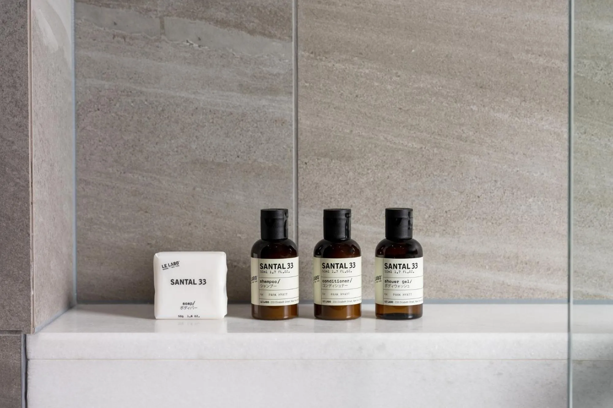 Shower in Park Hyatt Niseko Hanazono