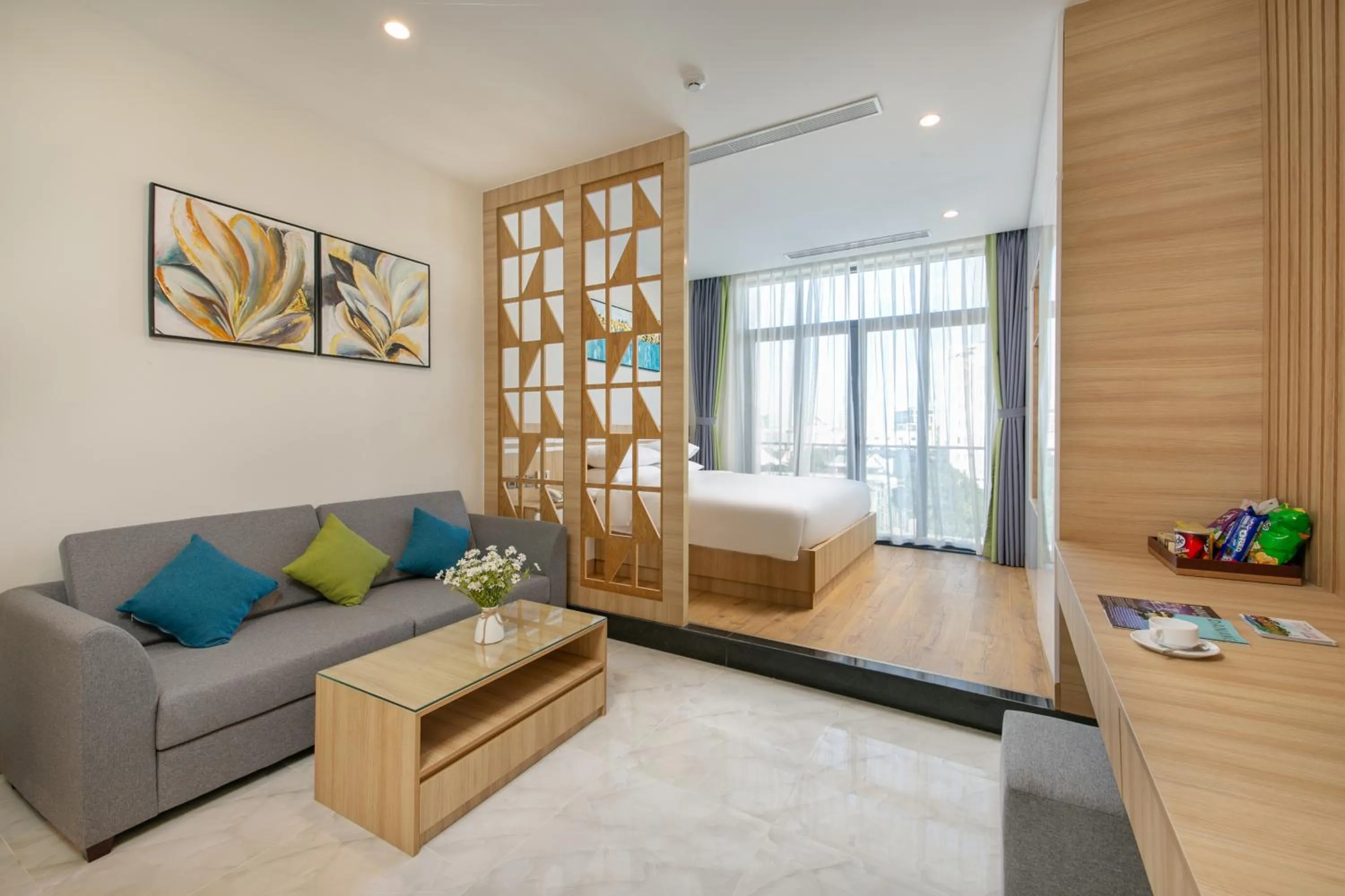 Bedroom in Sun River Hotel & Apartment