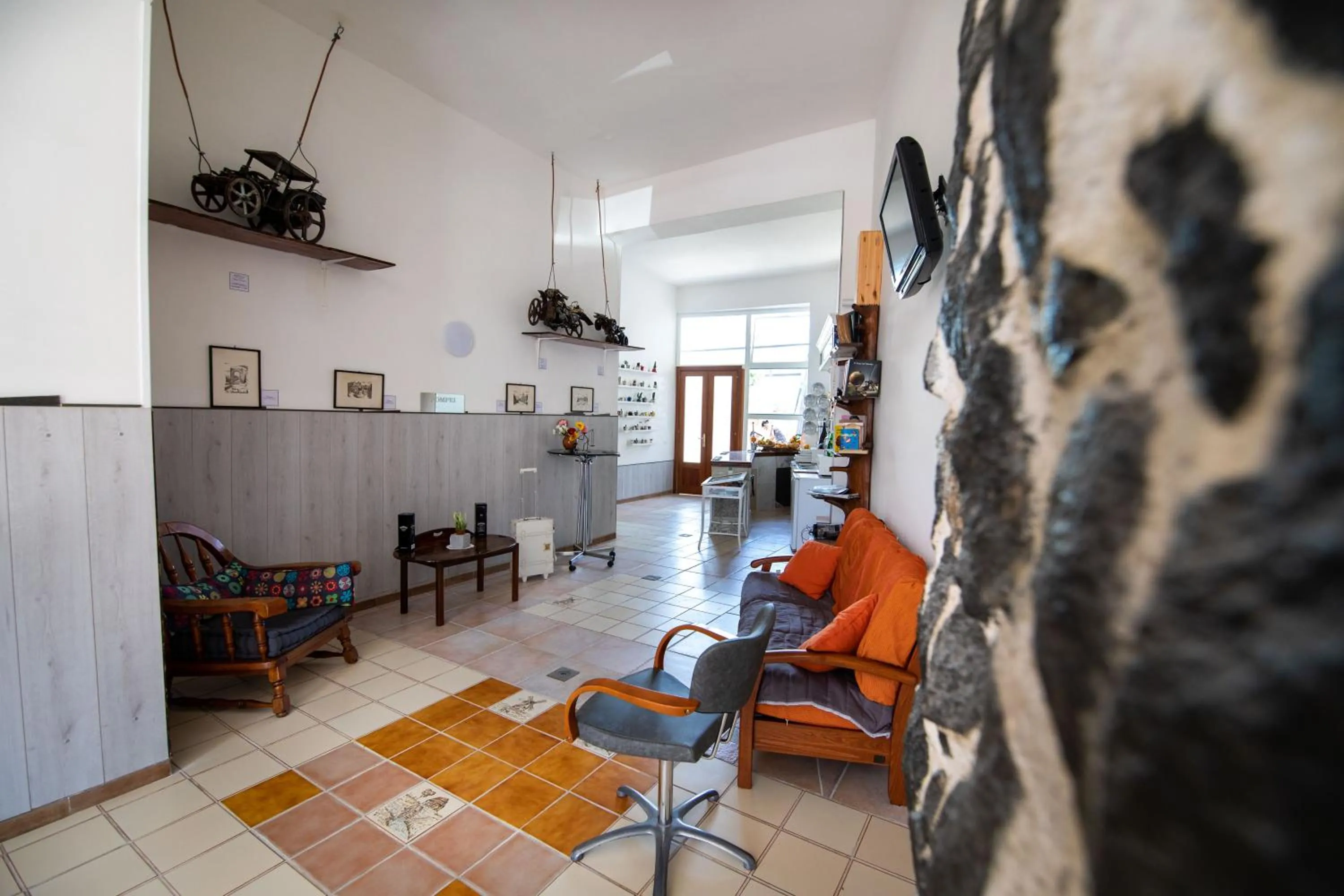 Lobby or reception in B&B Cappotto civico 48