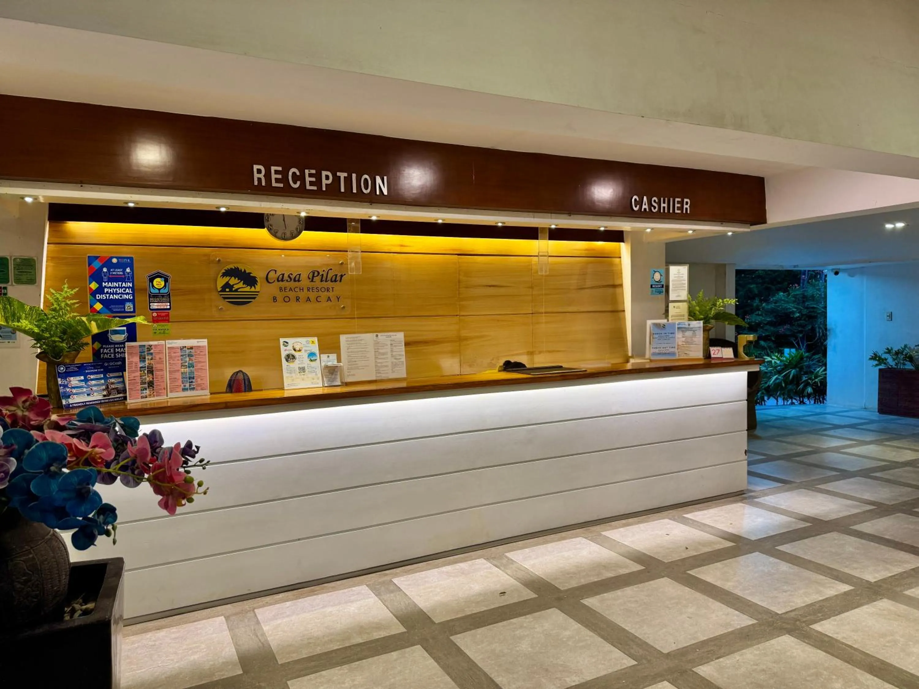 Lobby or reception in Casa Pilar Beach Resort
