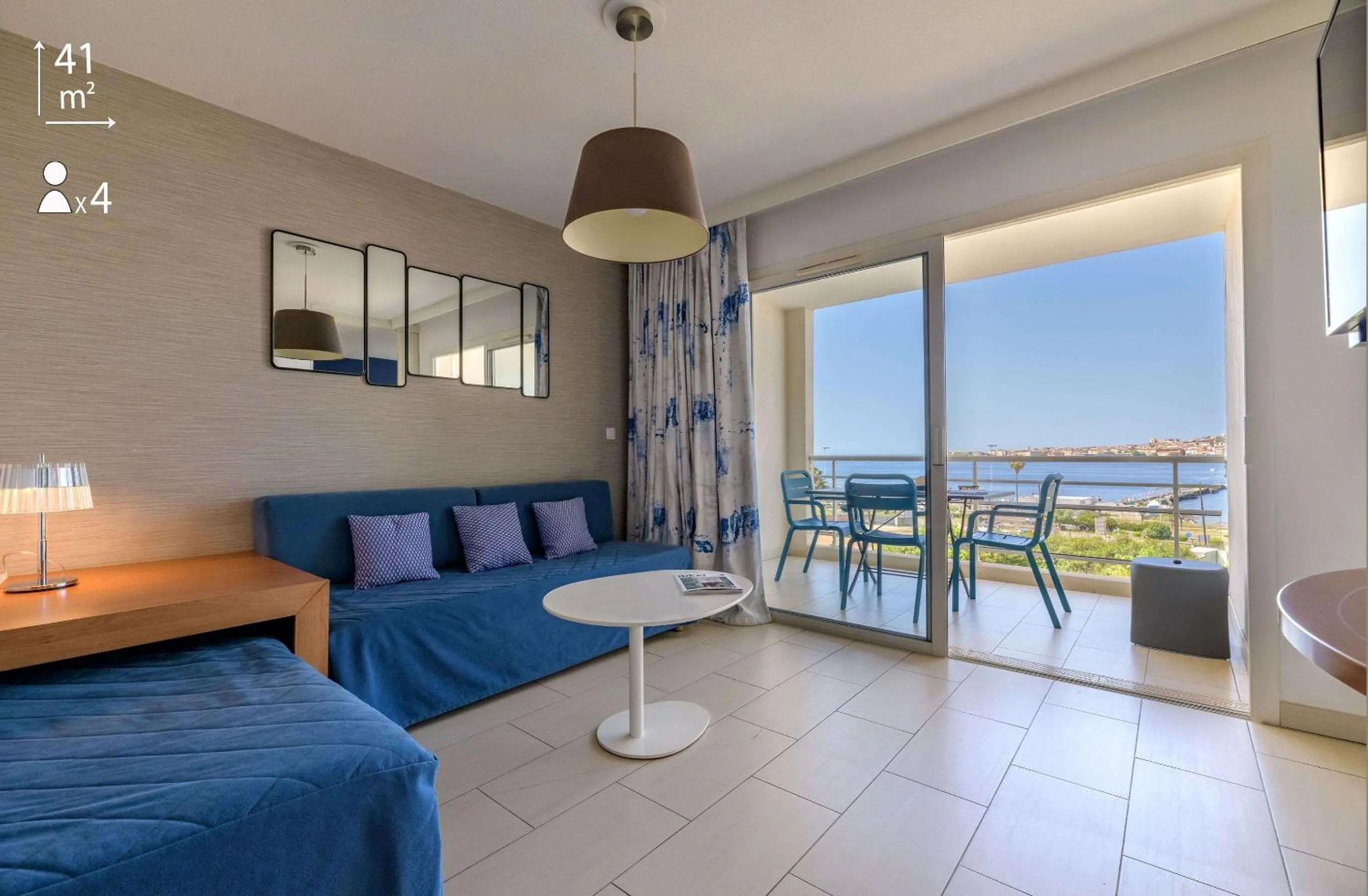 Photo of the whole room, Bed in Best Western Plus Ajaccio Amirauté