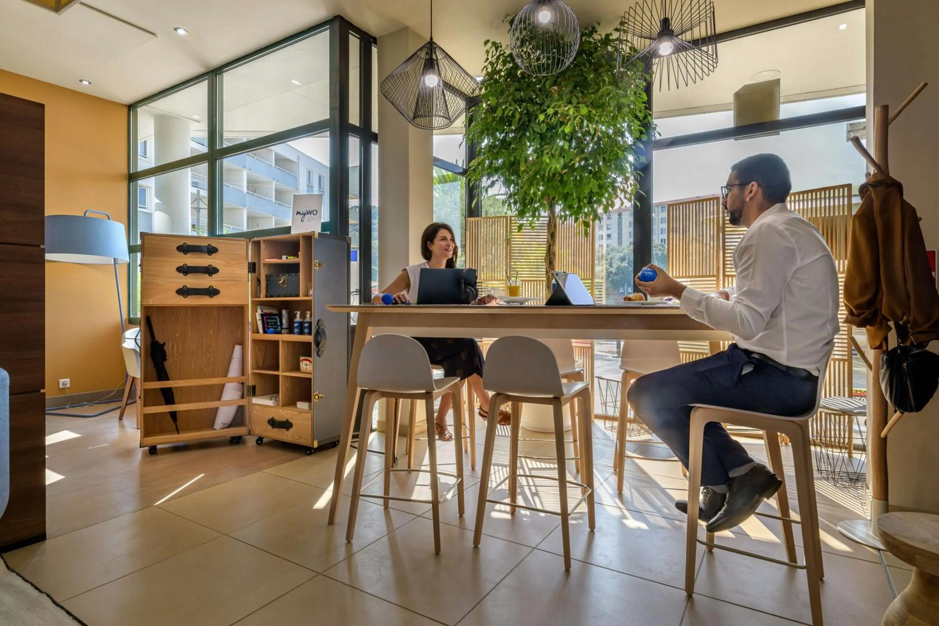 Lobby or reception in Best Western Plus Ajaccio Amirauté